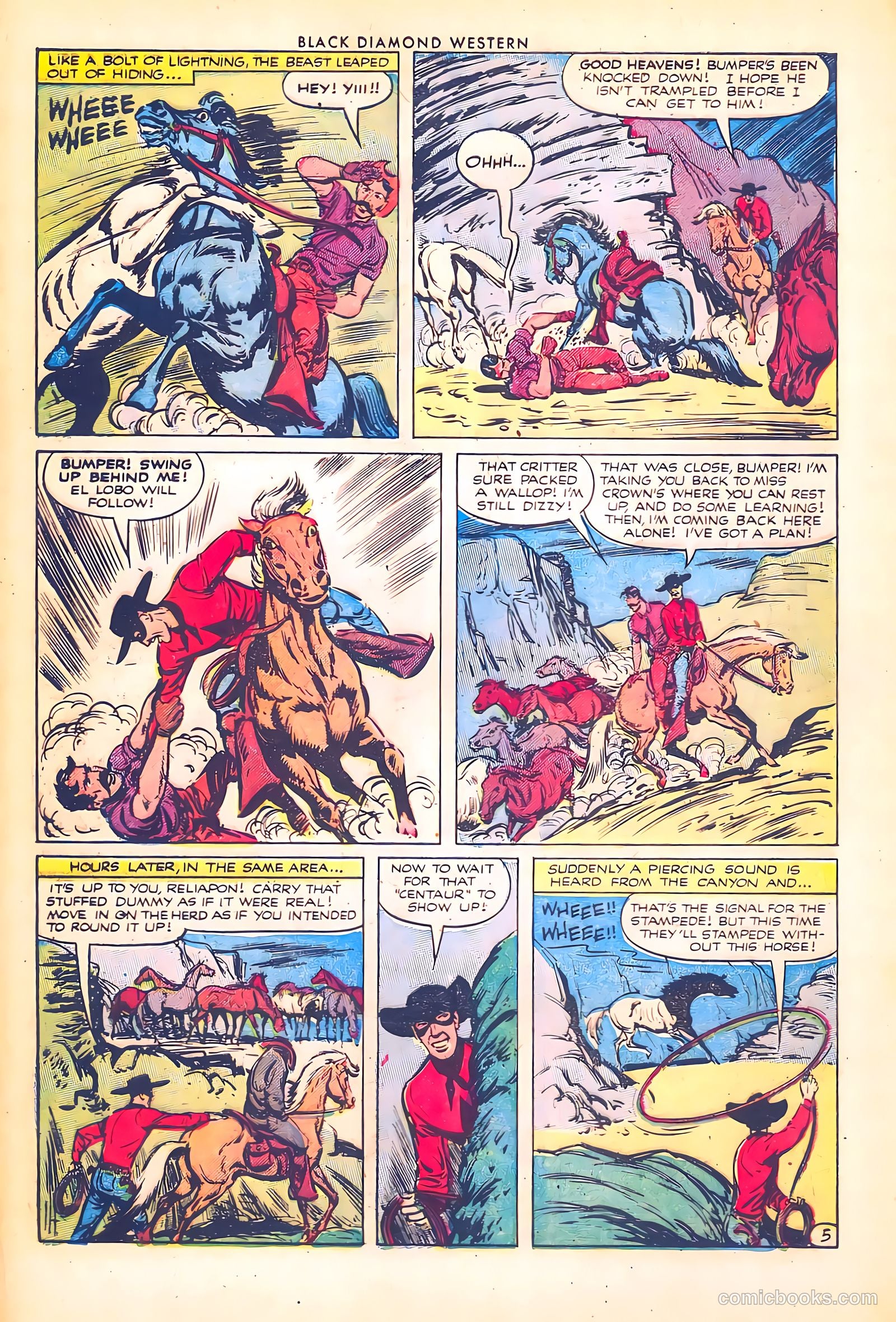 Black Diamond Western #38 (1952) — page 29 of 36