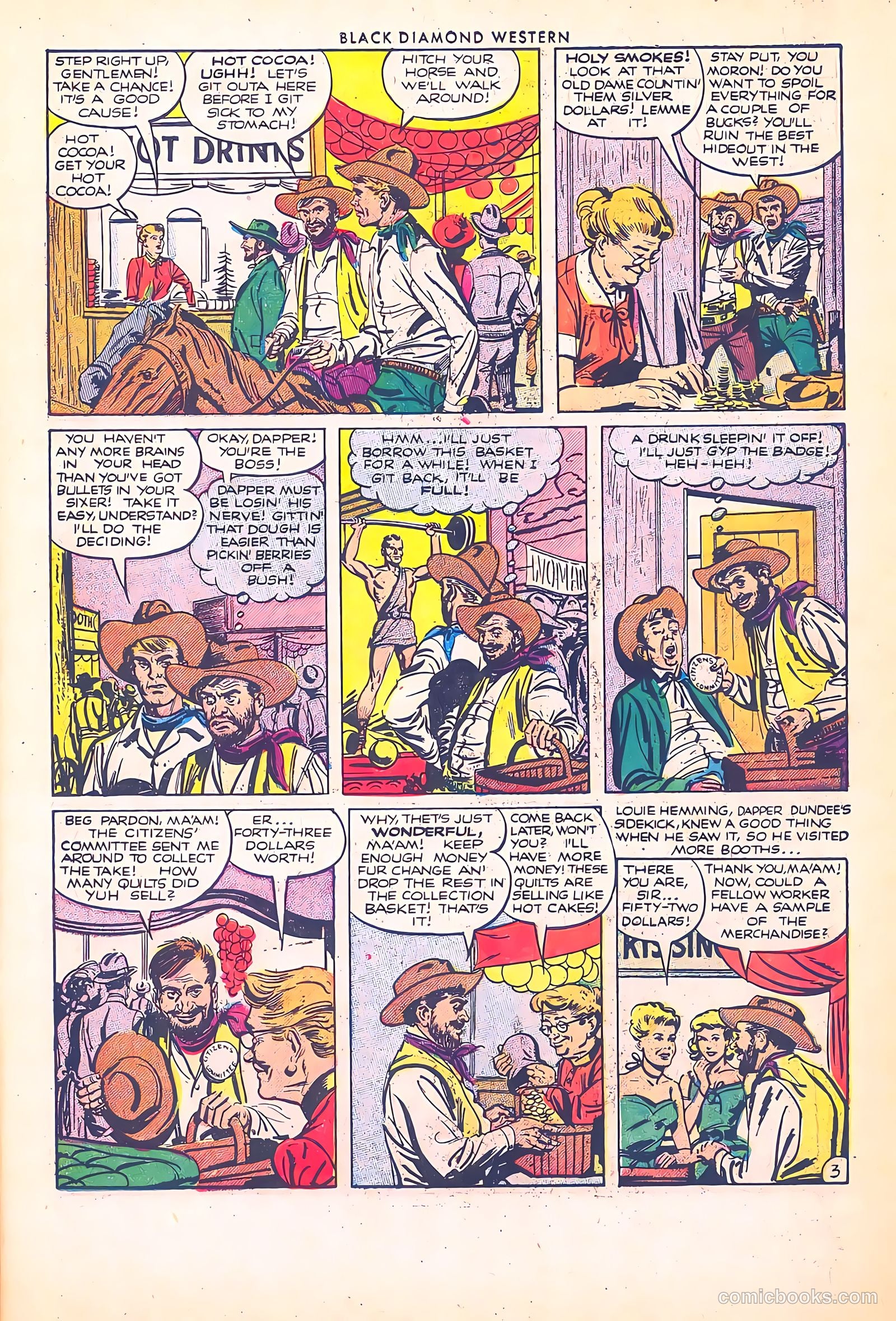 Black Diamond Western #39 (1952) — page 5 of 35