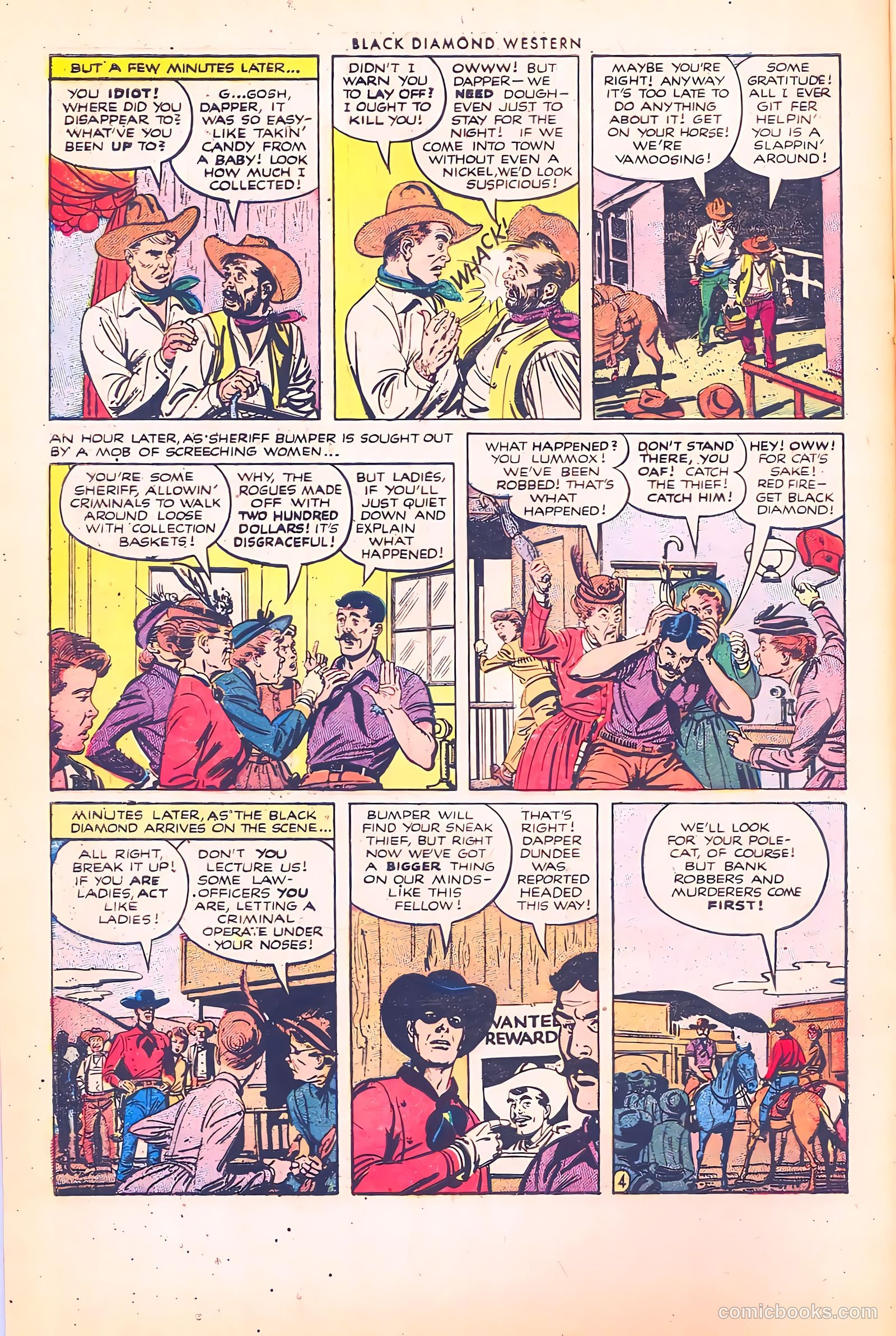 Black Diamond Western #39 (1952) — page 6 of 35