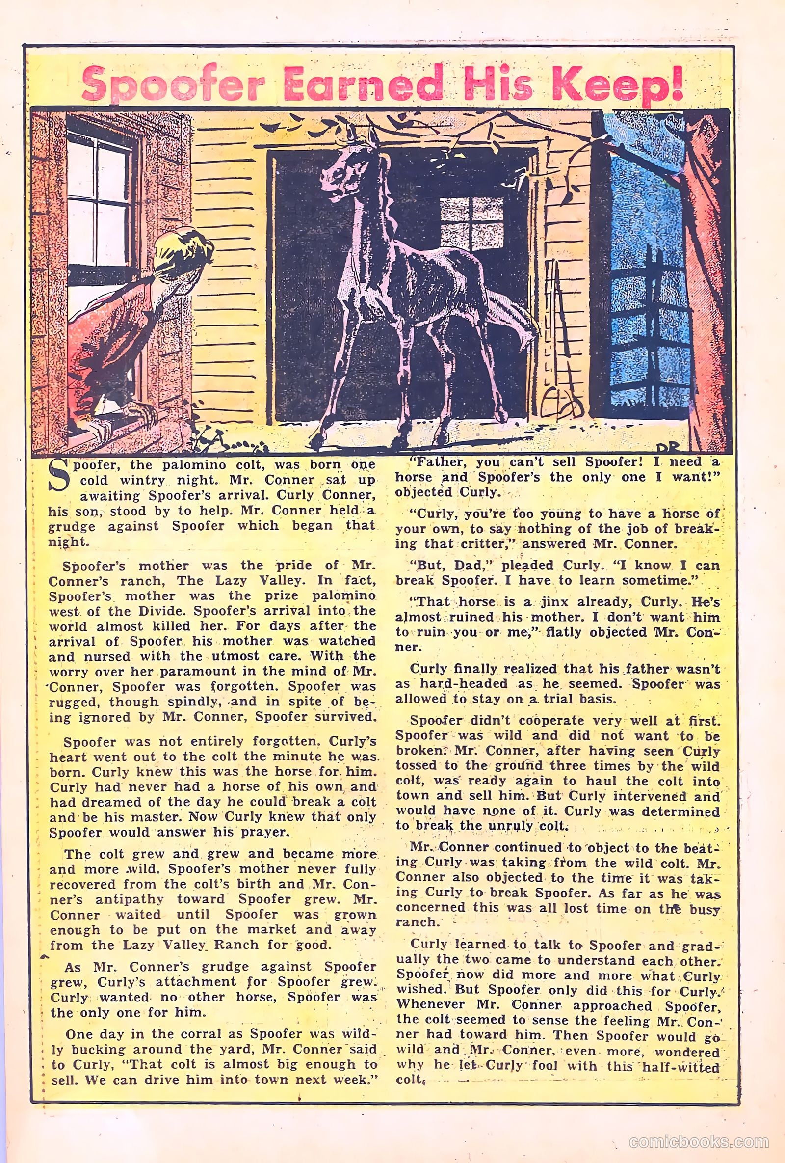 Black Diamond Western #39 (1952) — page 24 of 35
