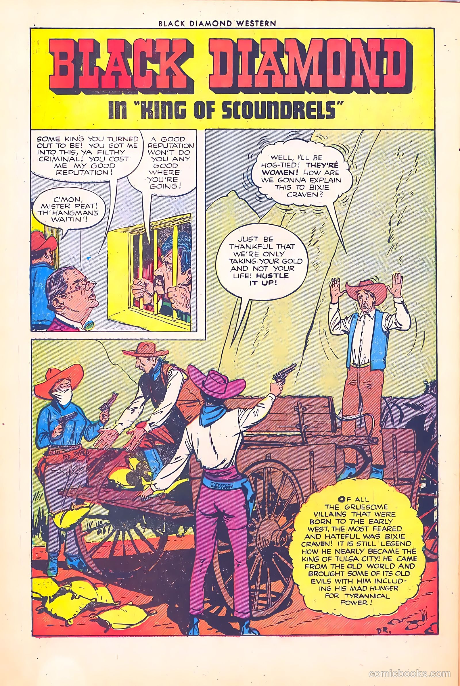 Black Diamond Western #39 (1952) — page 26 of 35