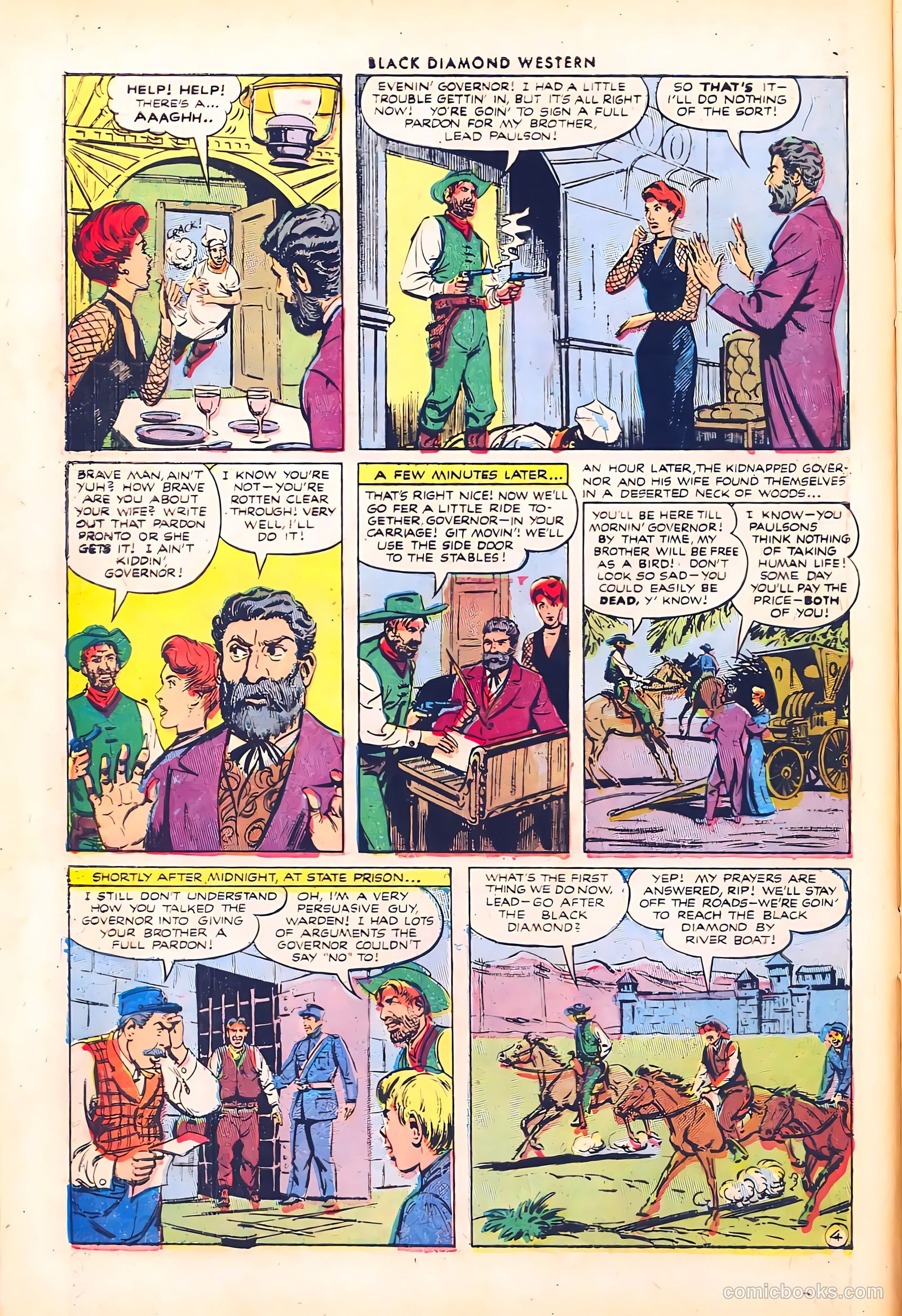Black Diamond Western #40 (1952) — page 6 of 36