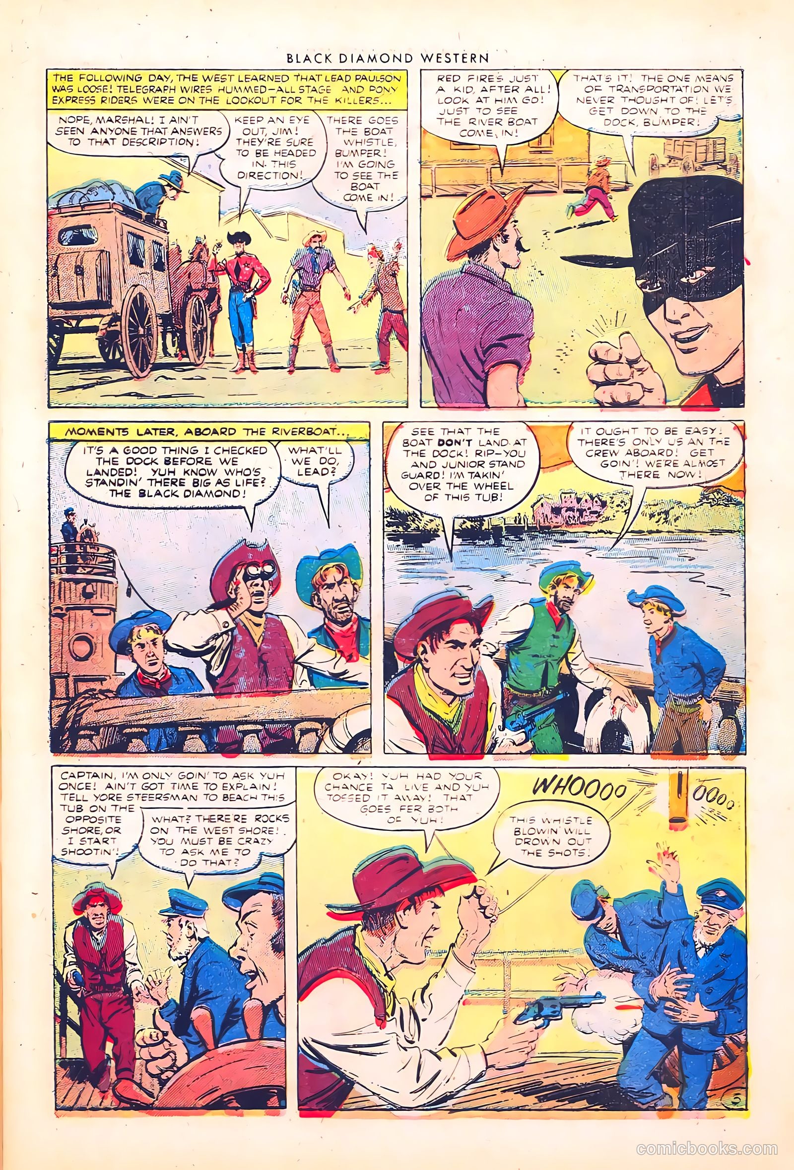 Black Diamond Western #40 (1952) — page 7 of 36