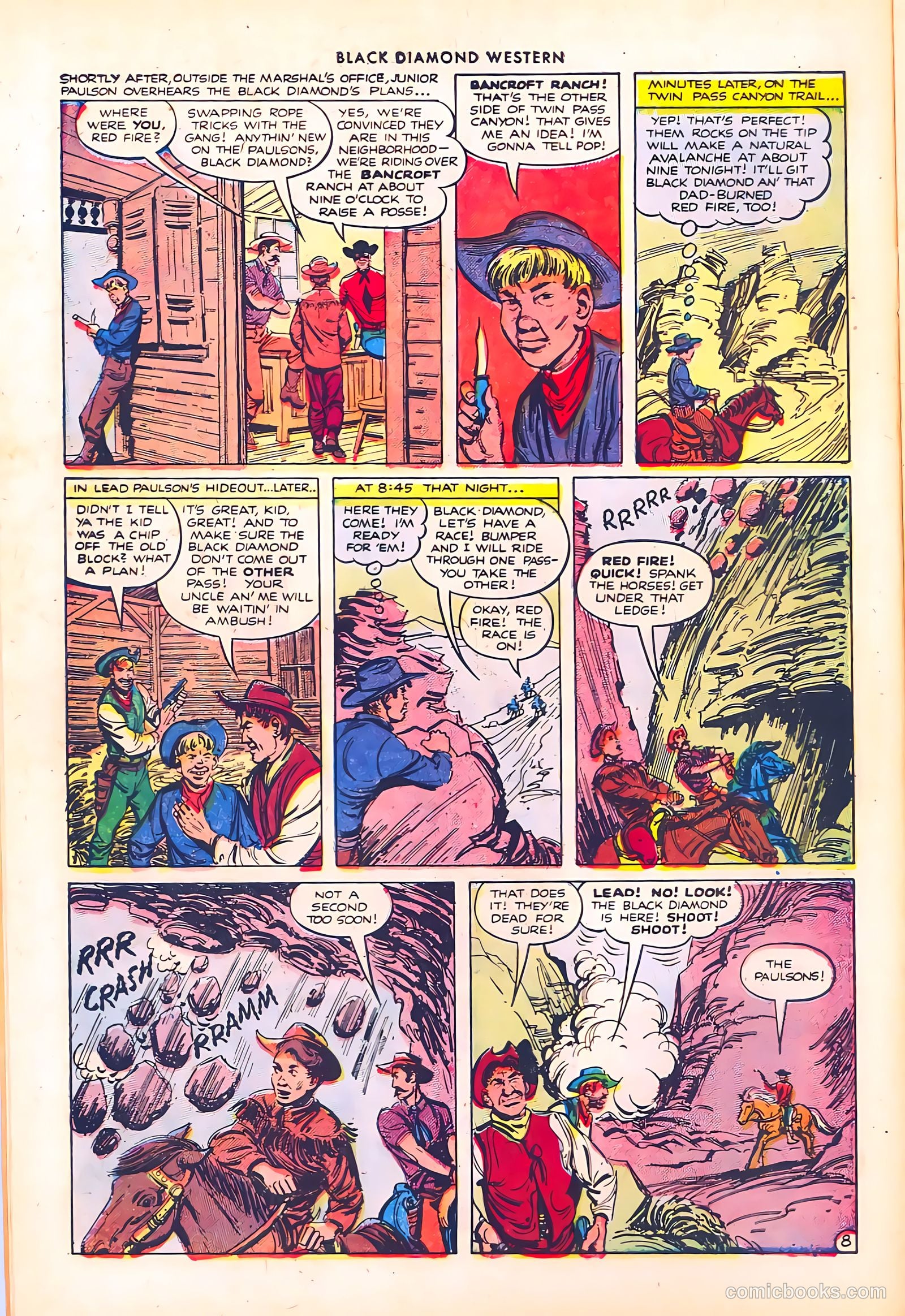 Black Diamond Western #40 (1952) — page 10 of 36