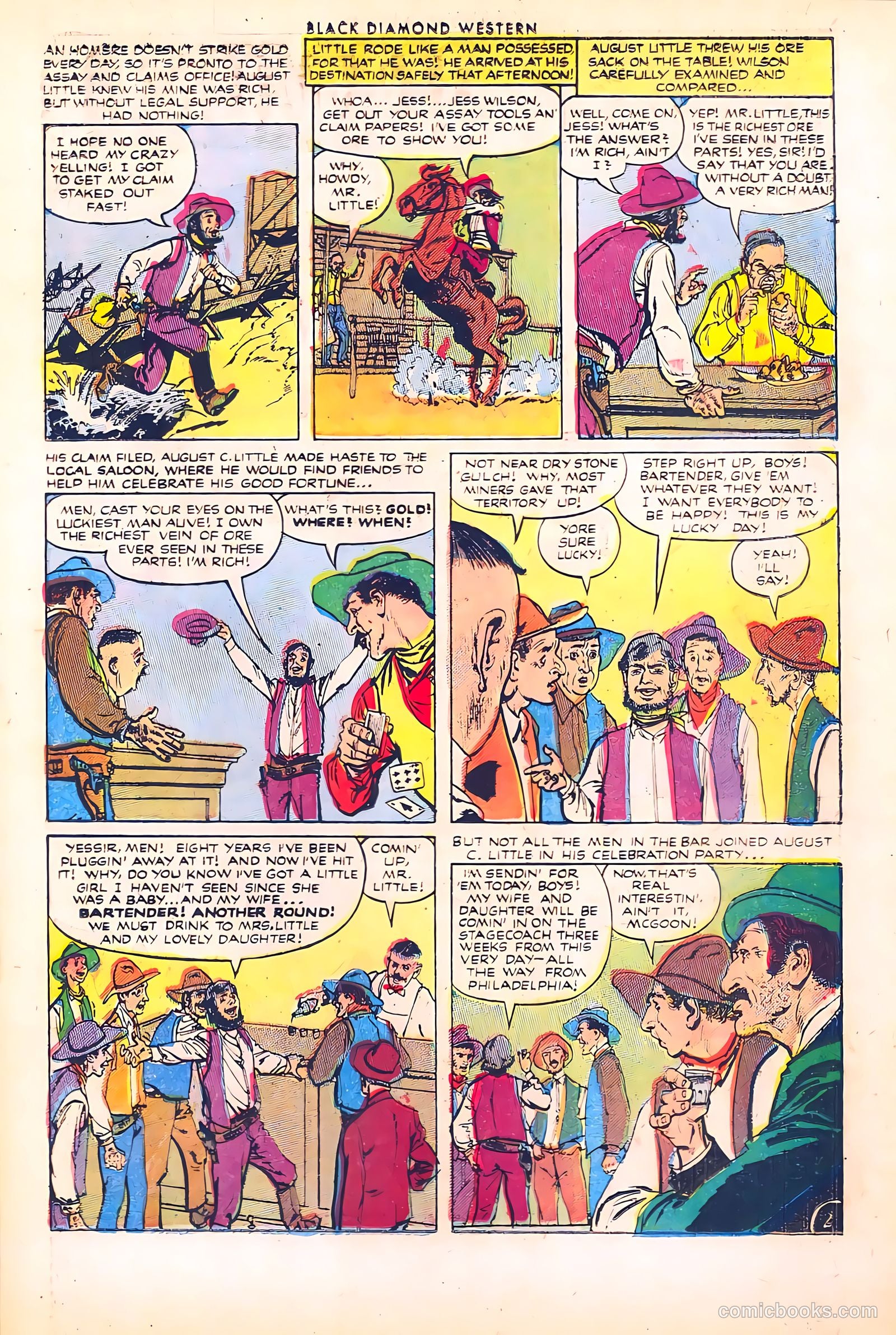 Black Diamond Western #40 (1952) — page 15 of 36