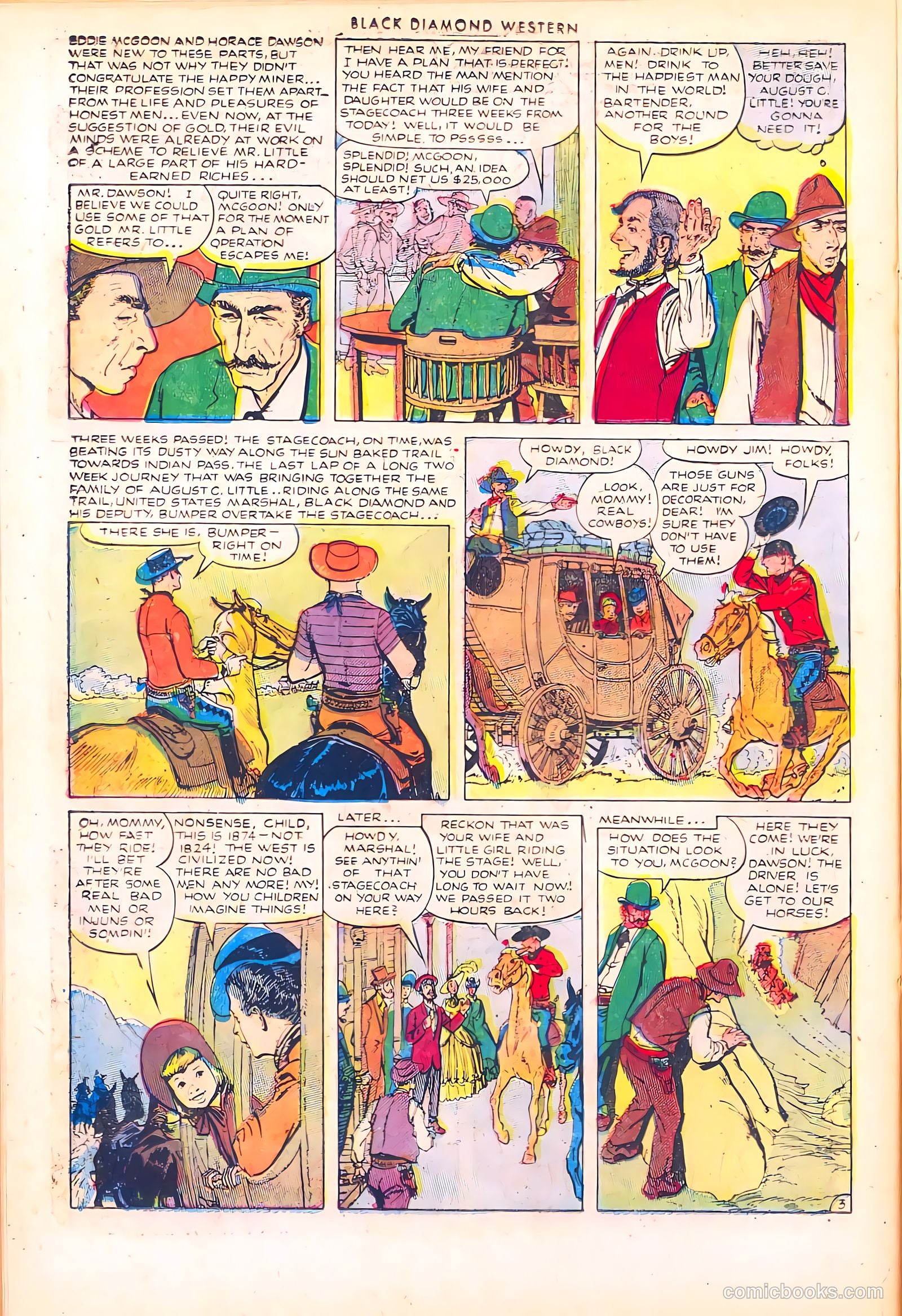 Black Diamond Western #40 (1952) — page 16 of 36