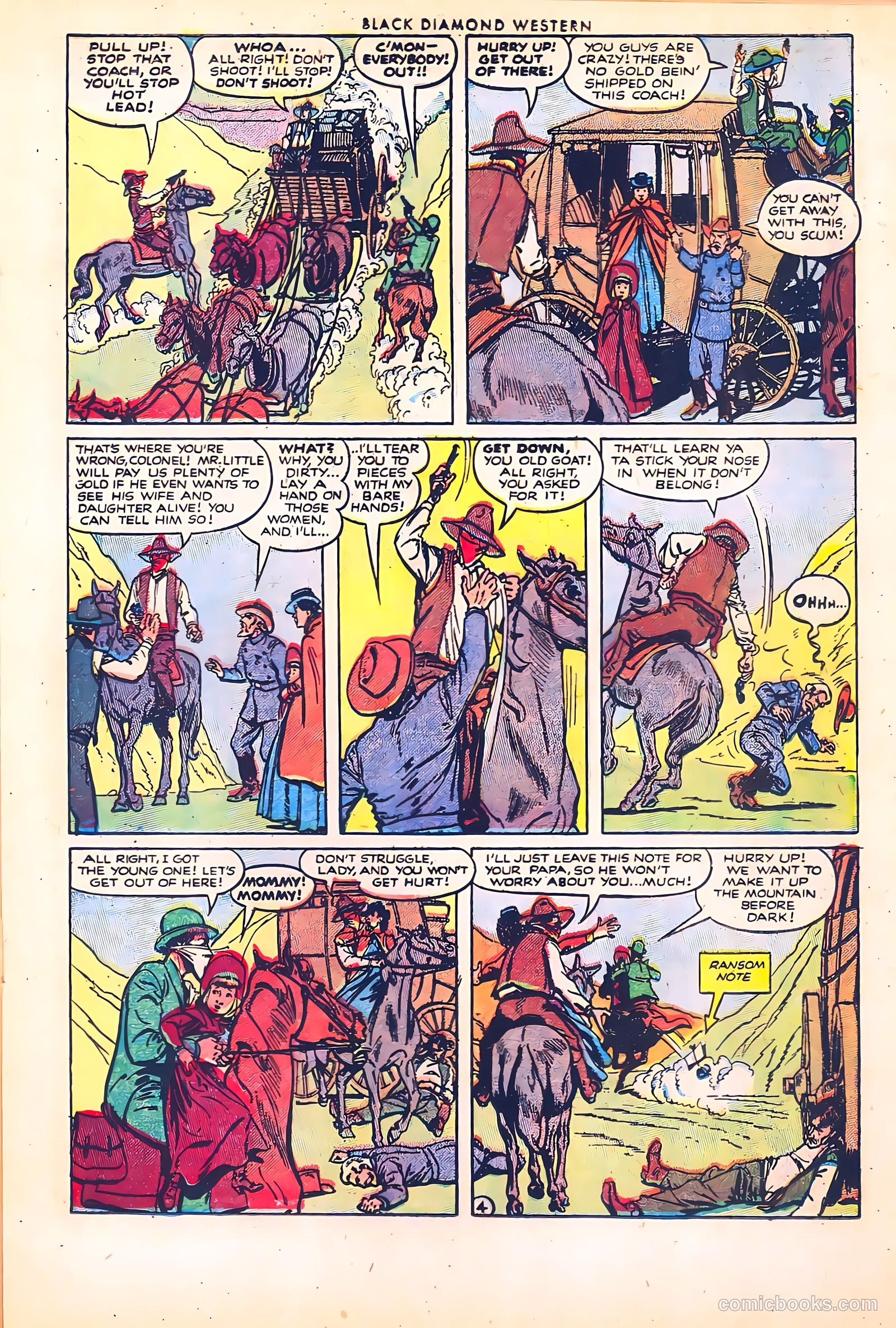 Black Diamond Western #40 (1952) — page 17 of 36