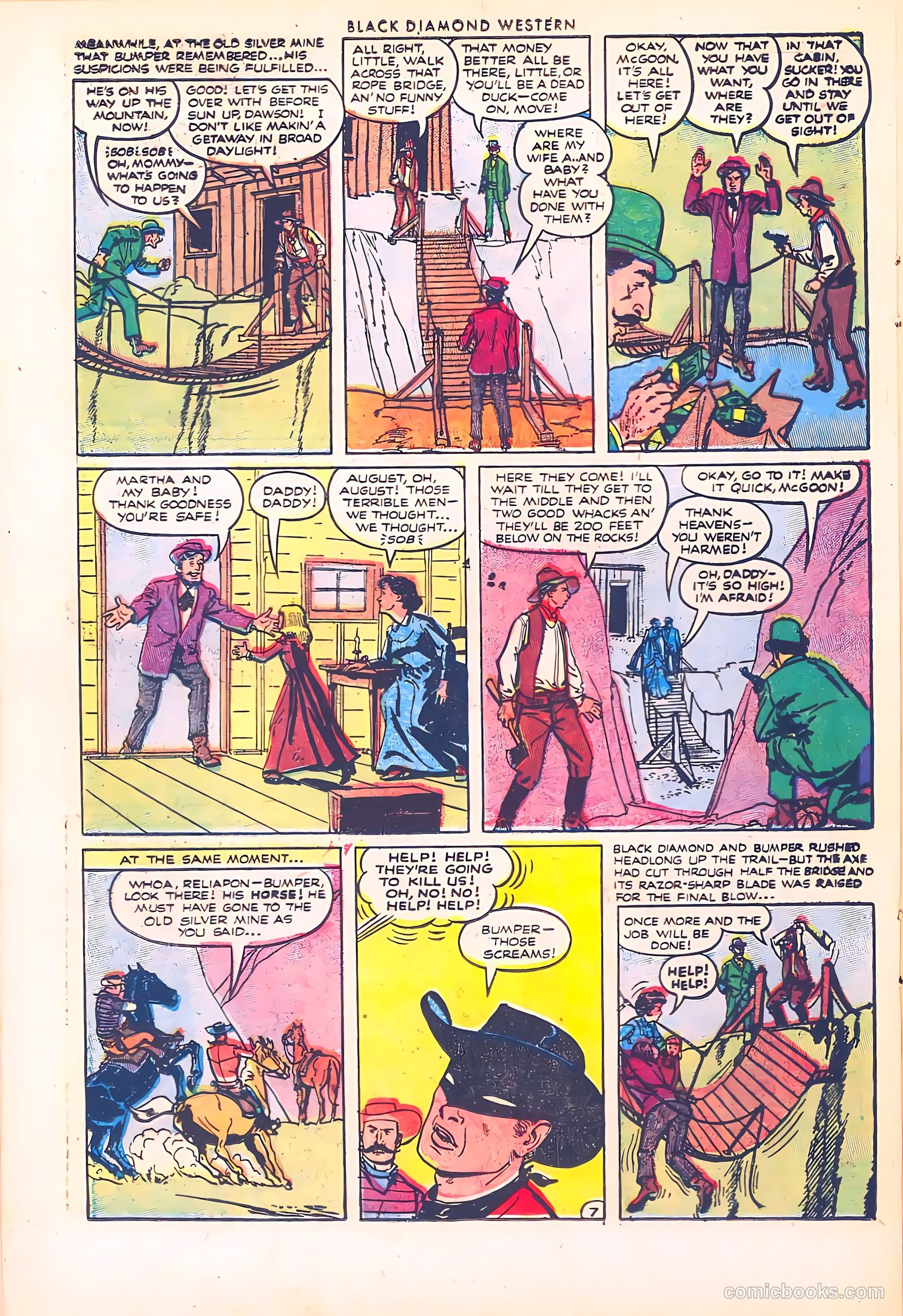Black Diamond Western #40 (1952) — page 20 of 36