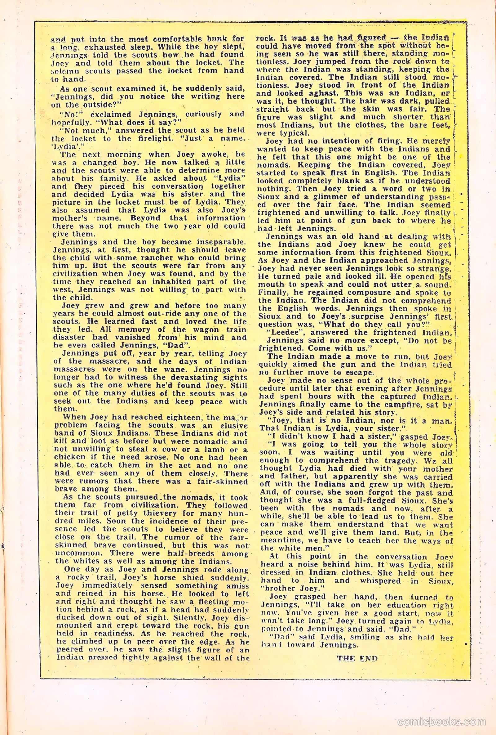 Black Diamond Western #40 (1952) — page 23 of 36