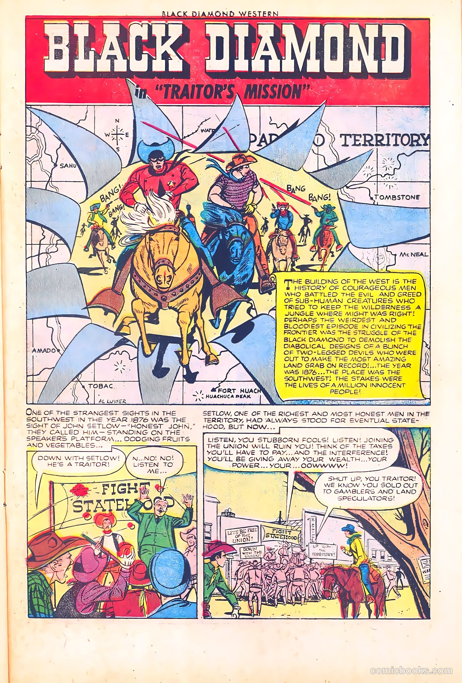 Black Diamond Western #40 (1952) — page 25 of 36