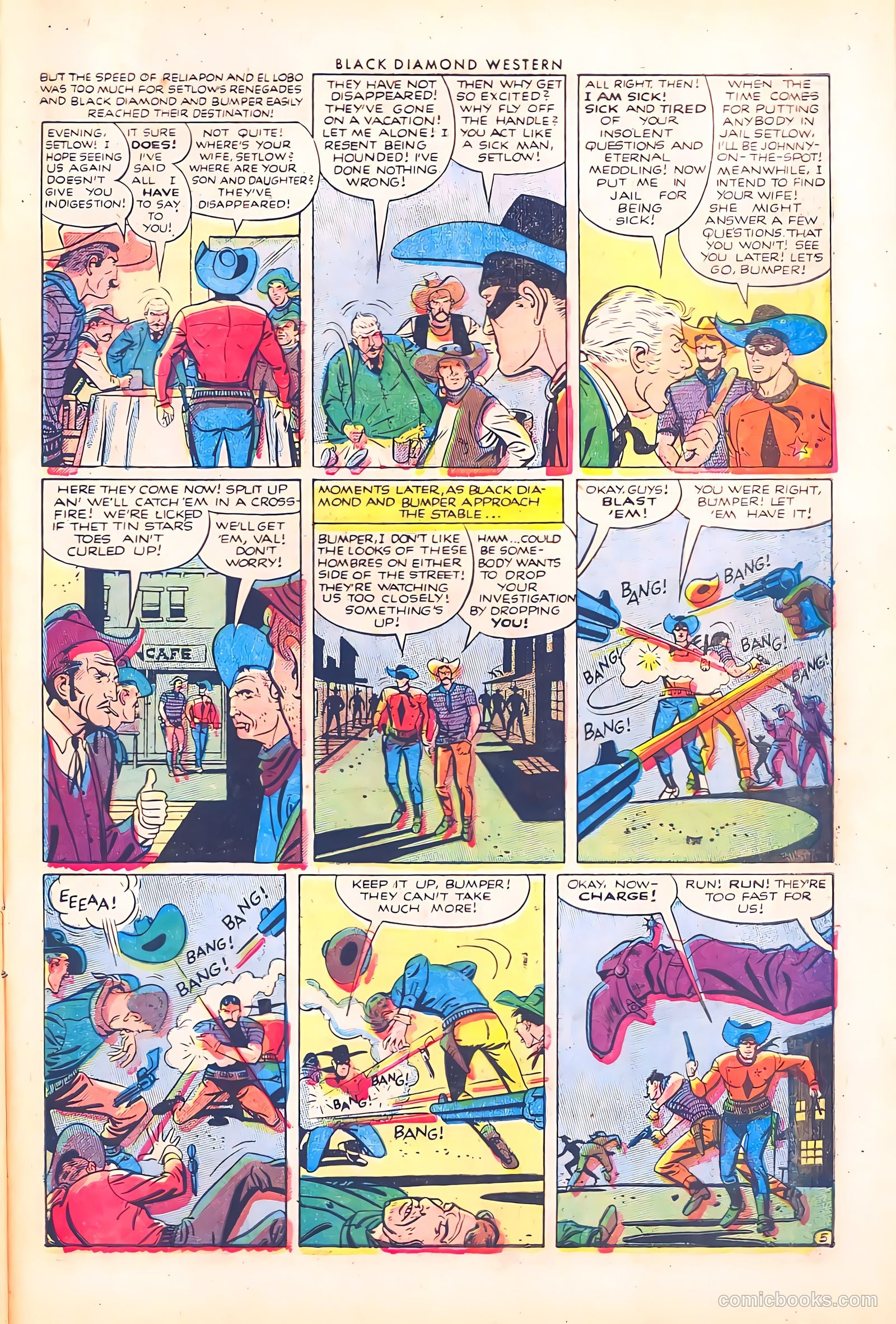 Black Diamond Western #40 (1952) — page 29 of 36