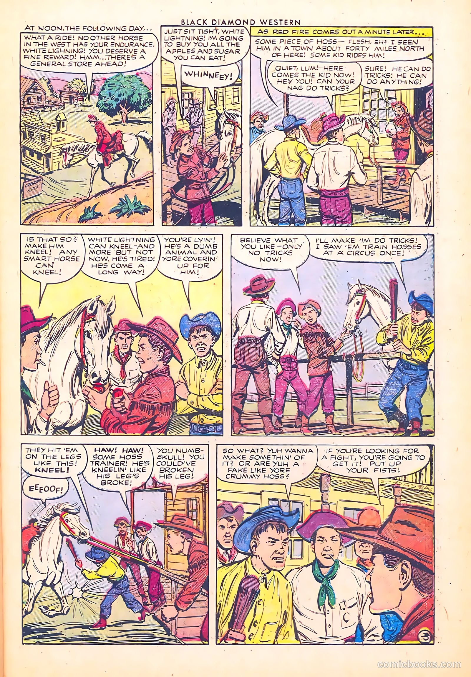Black Diamond Western #41 (1952) — page 5 of 36