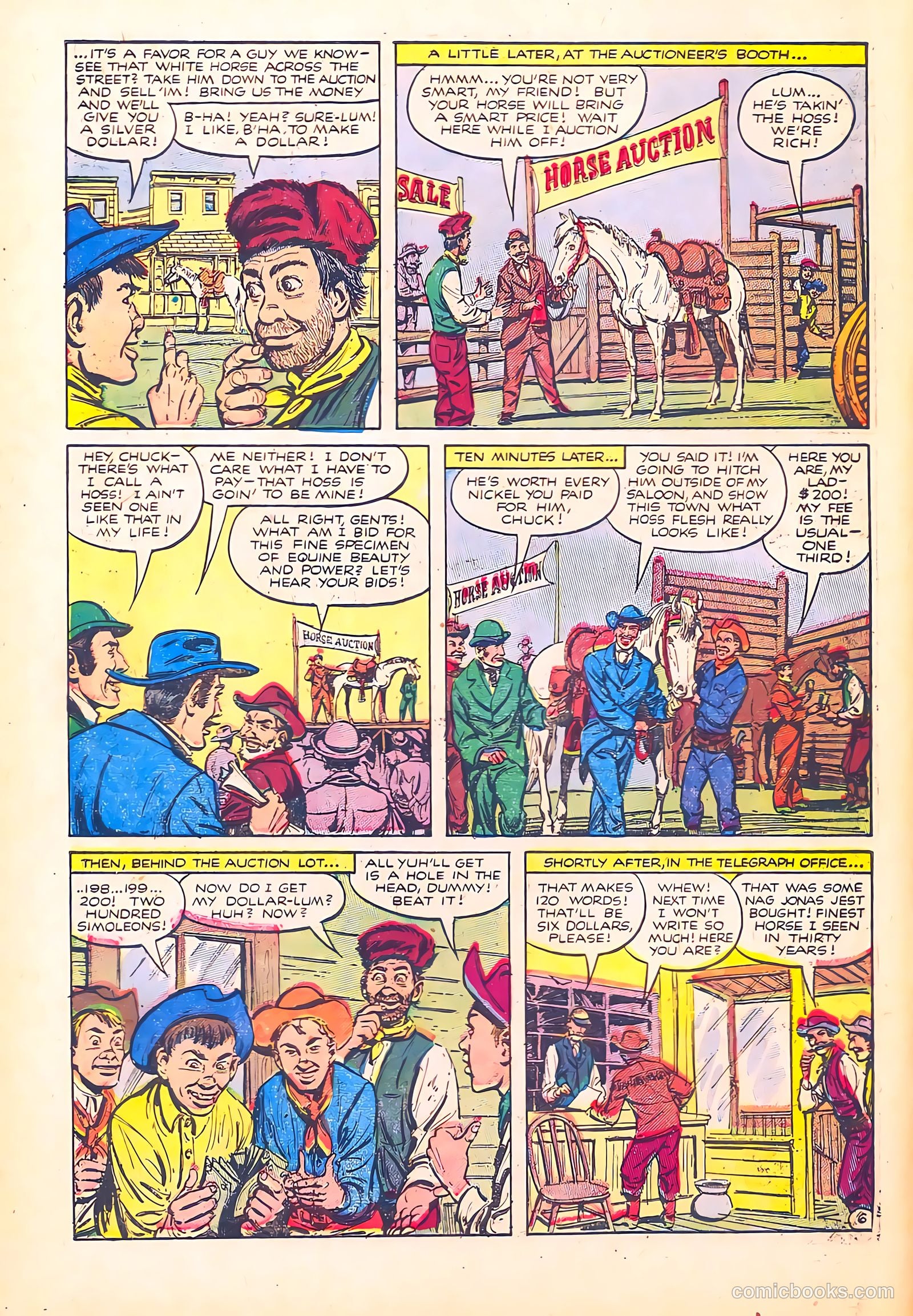 Black Diamond Western #41 (1952) — page 8 of 36