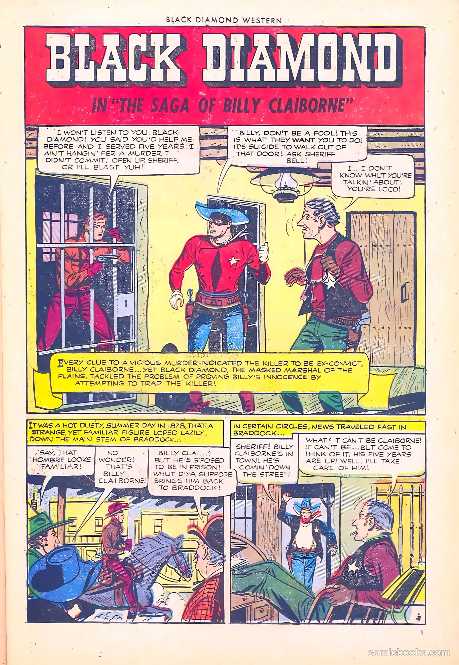 Black Diamond Western #41 (1952) — page 13 of 36