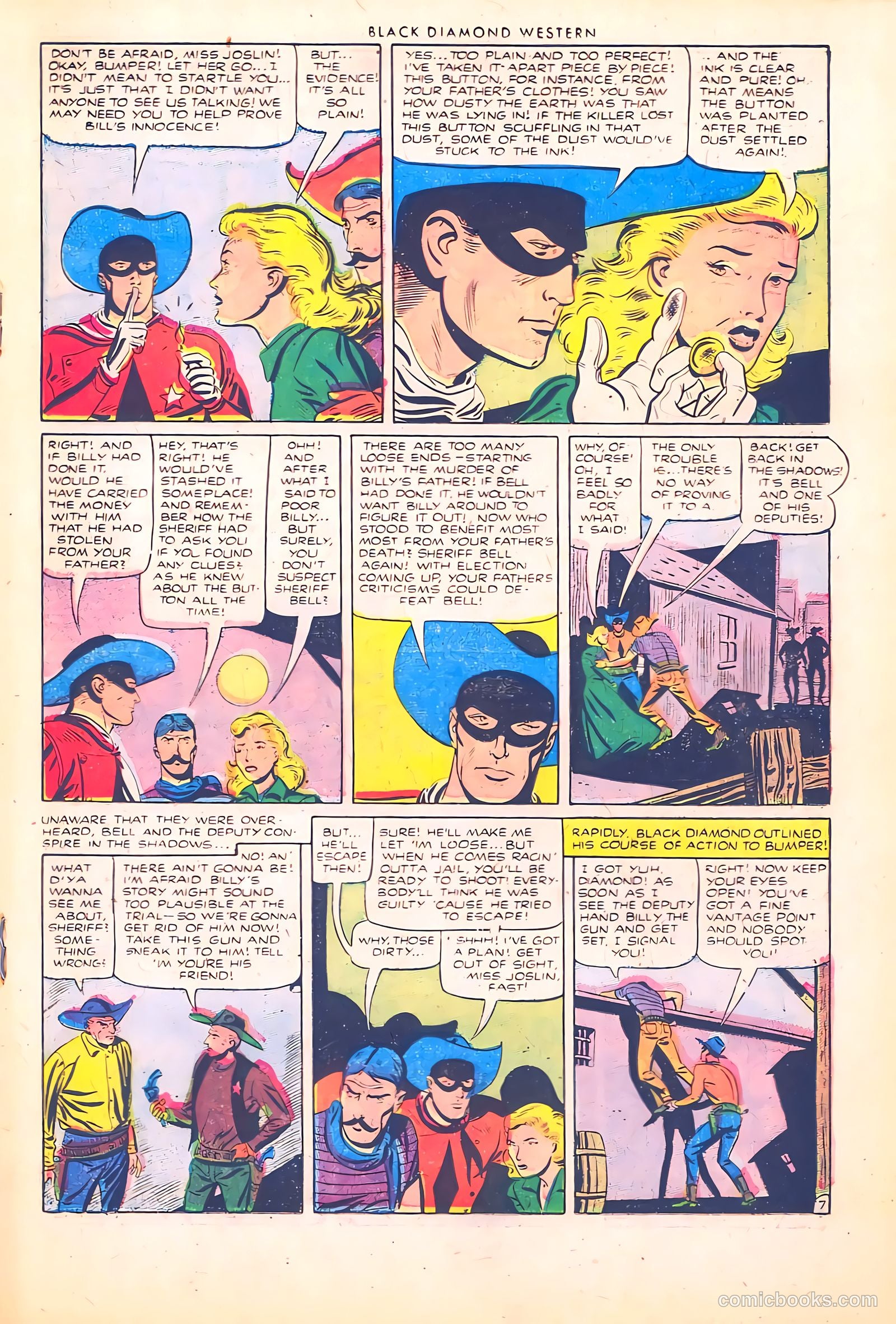 Black Diamond Western #41 (1952) — page 19 of 36