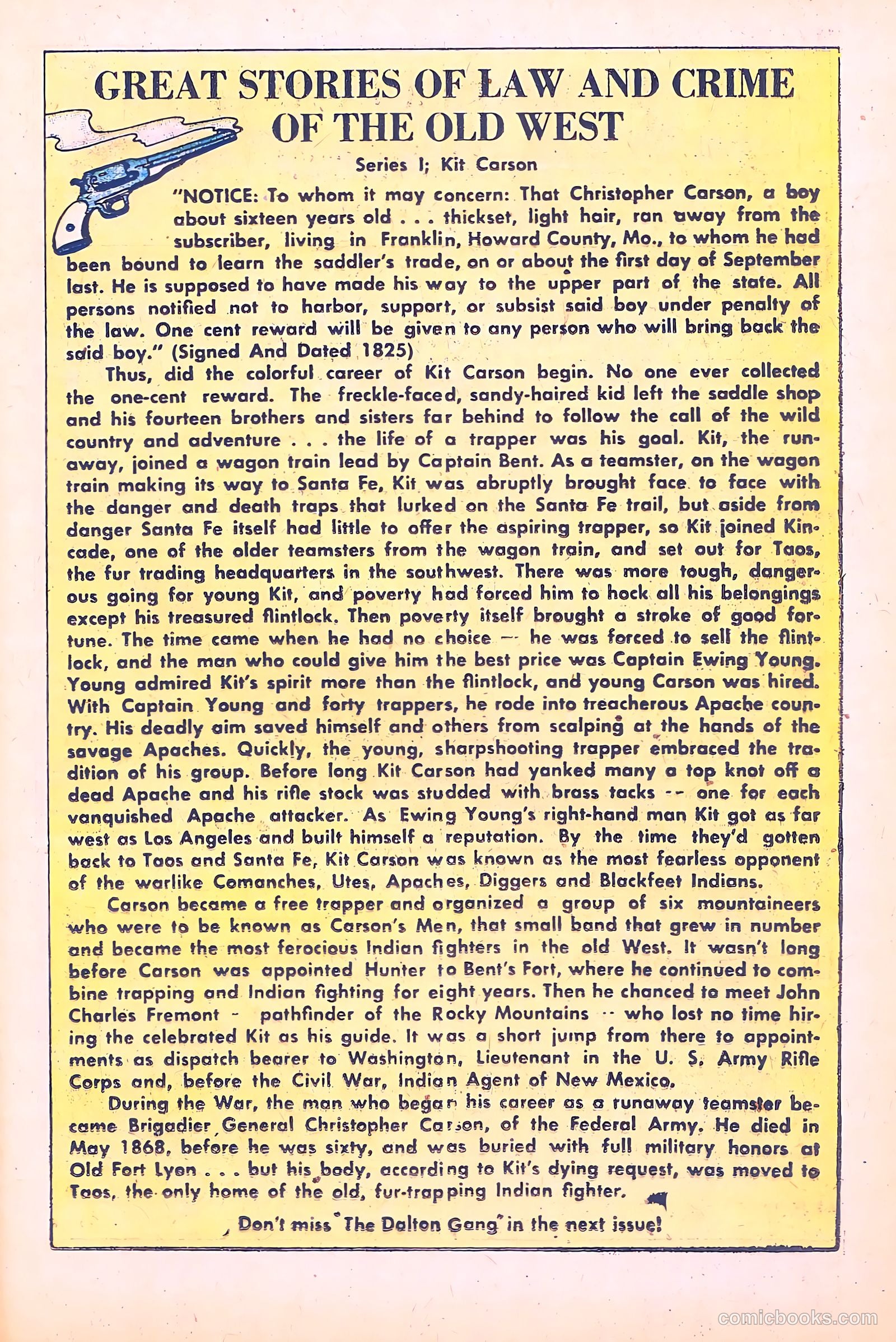 Black Diamond Western #41 (1952) — page 23 of 36