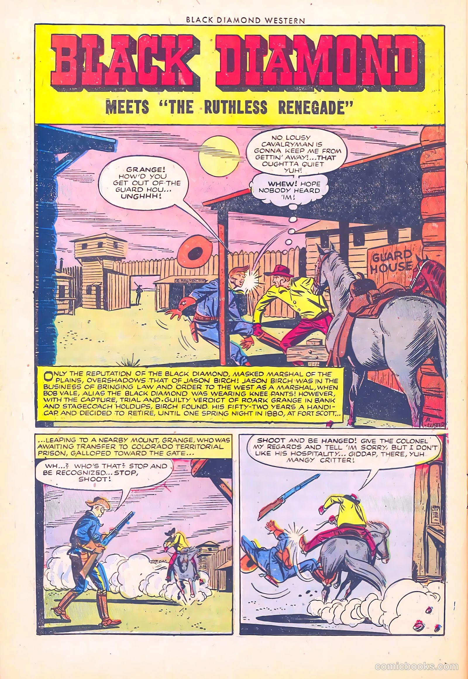 Black Diamond Western #41 (1952) — page 24 of 36