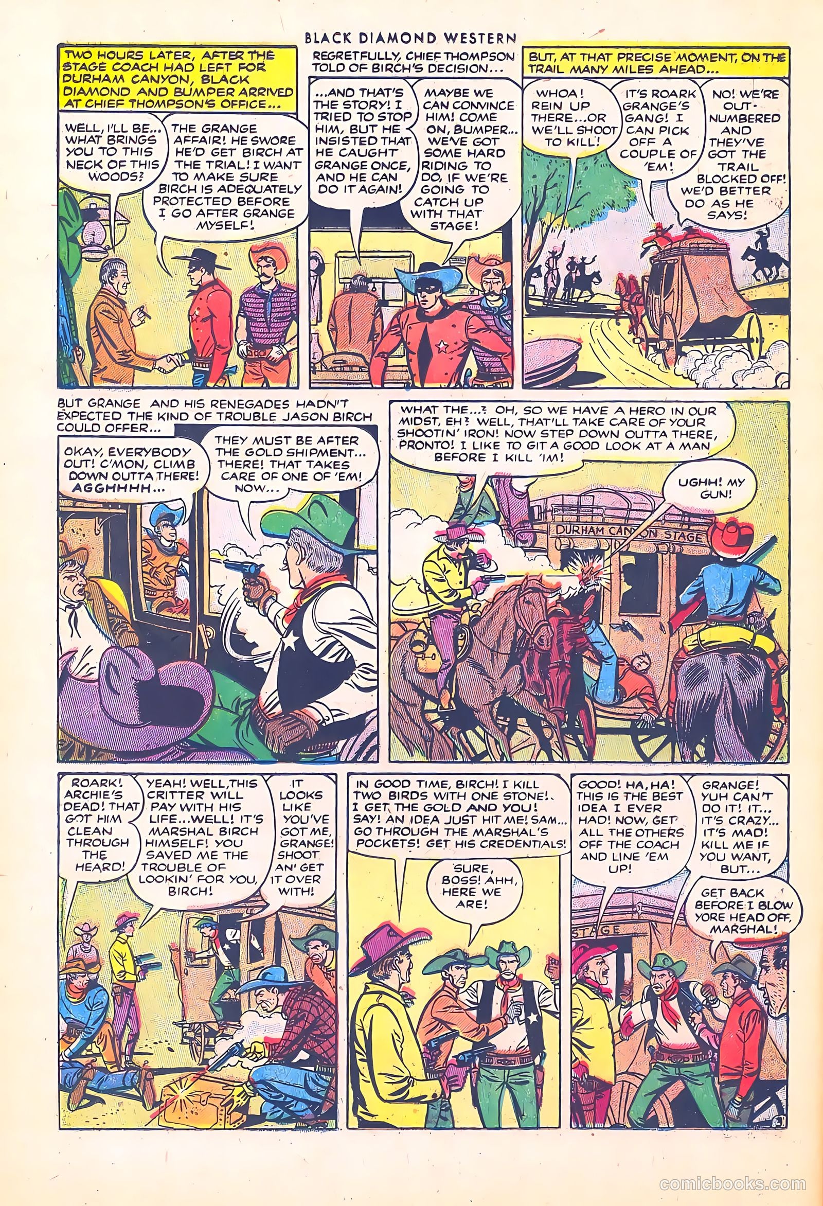 Black Diamond Western #41 (1952) — page 26 of 36