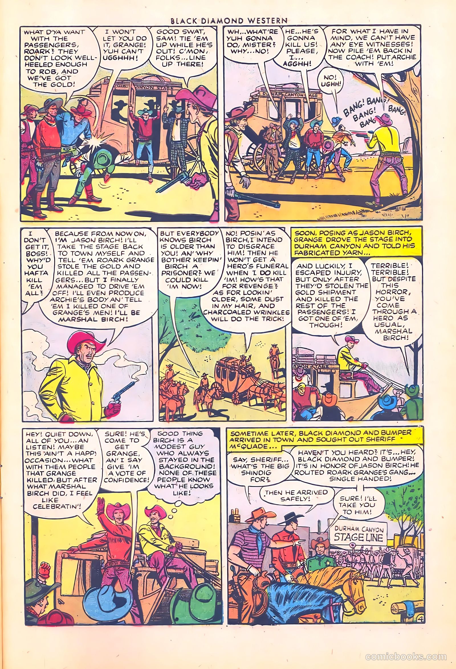 Black Diamond Western #41 (1952) — page 27 of 36