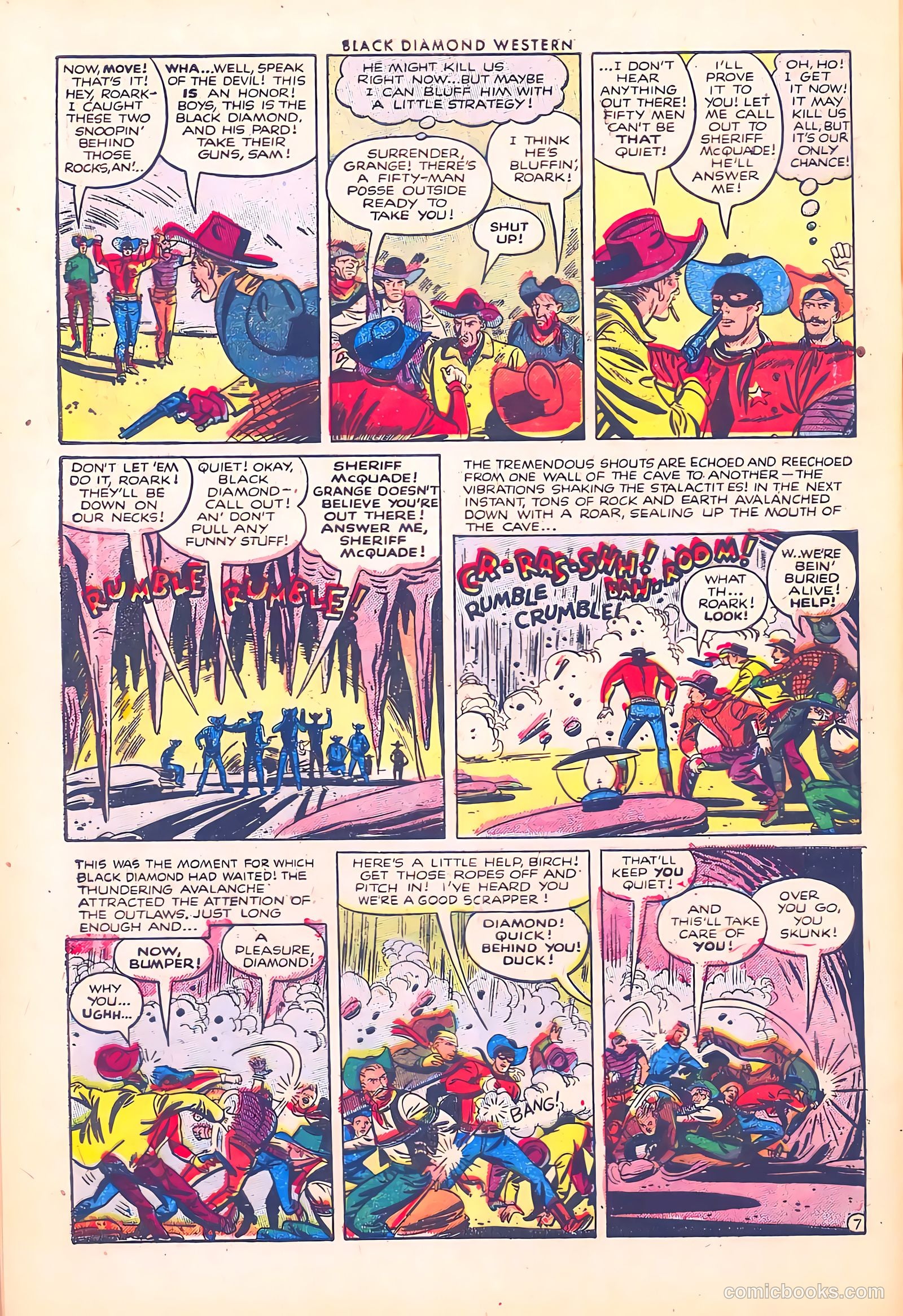 Black Diamond Western #41 (1952) — page 30 of 36