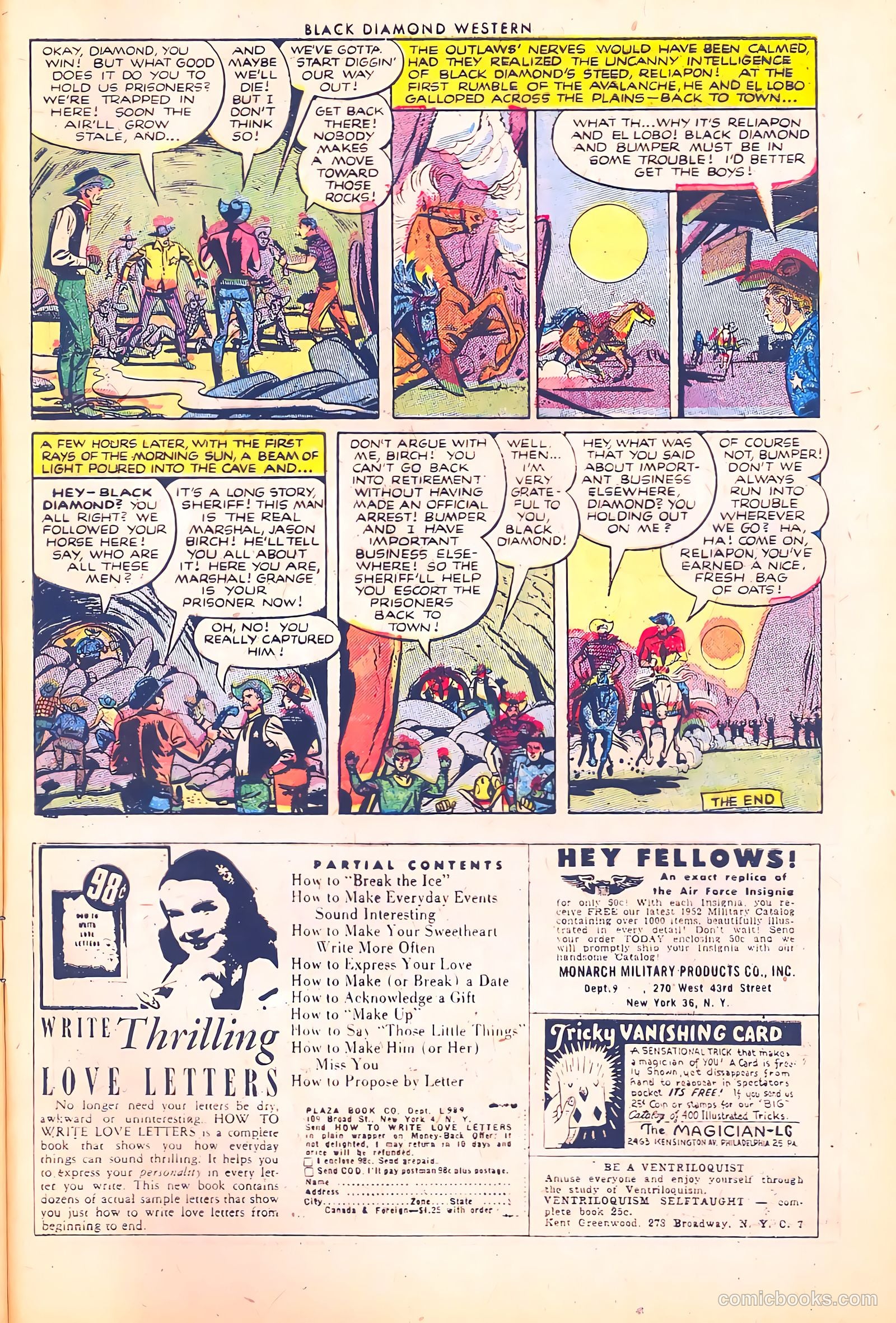 Black Diamond Western #41 (1952) — page 31 of 36