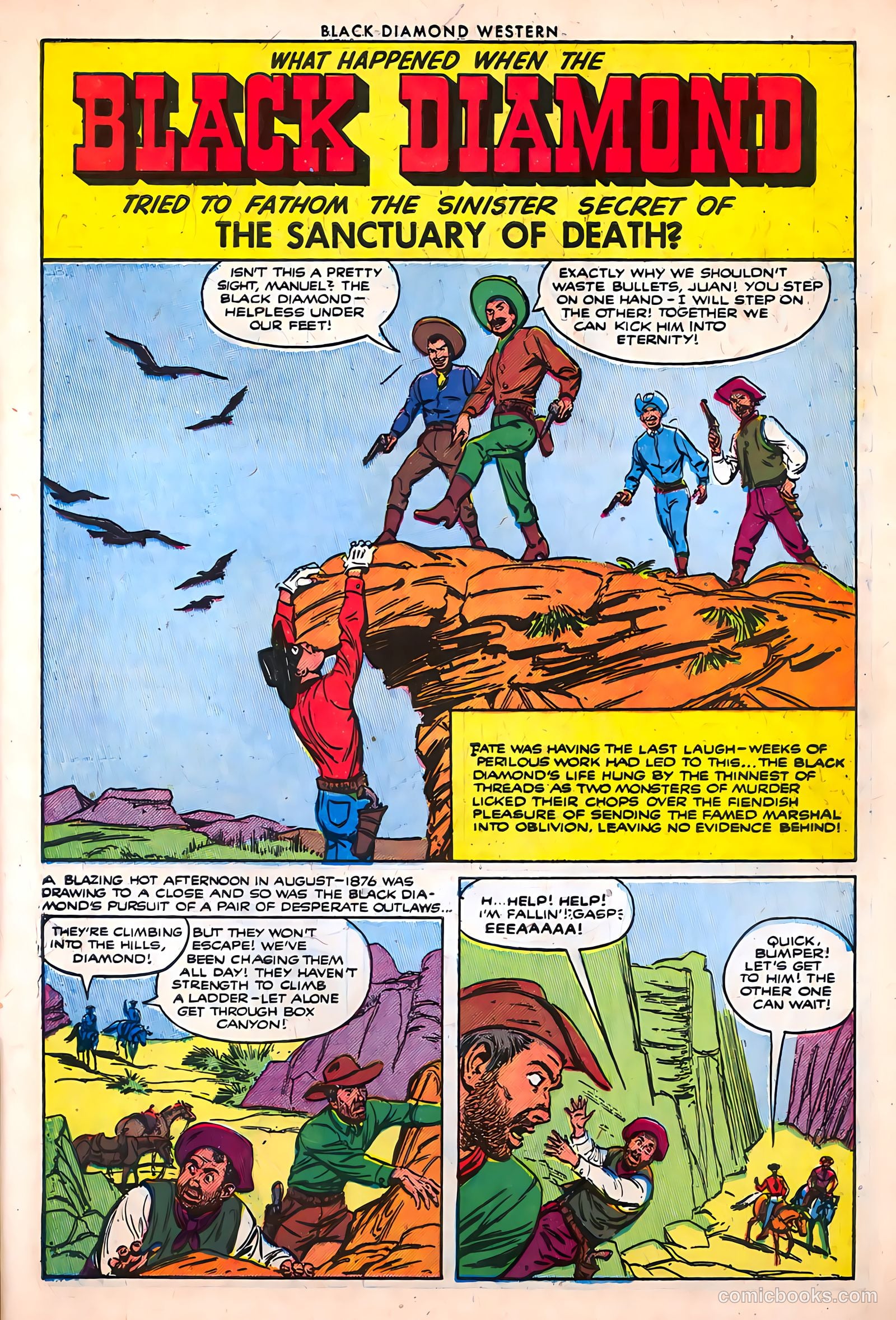 Black Diamond Western #42 (1953) — page 3 of 35
