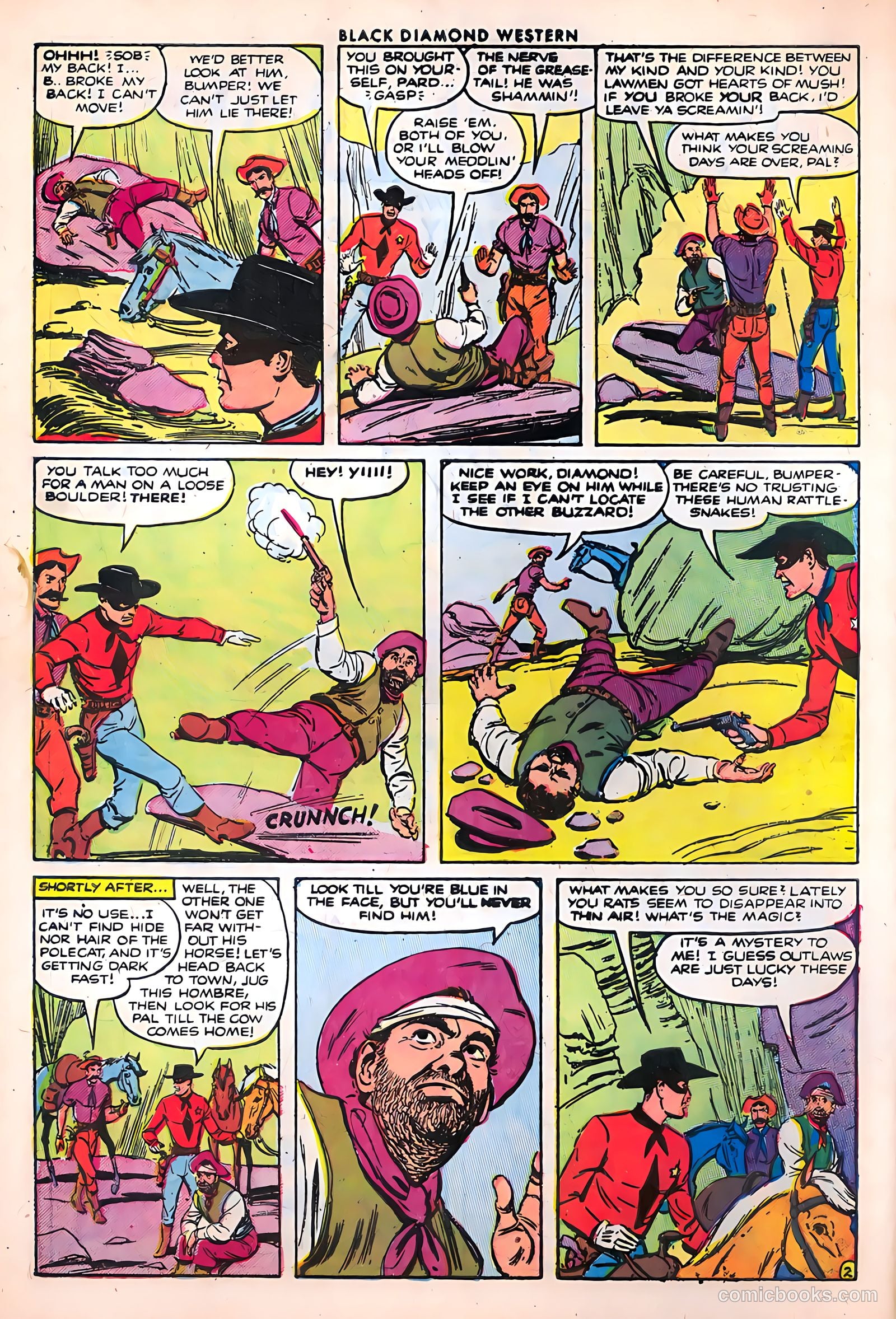 Black Diamond Western #42 (1953) — page 4 of 35