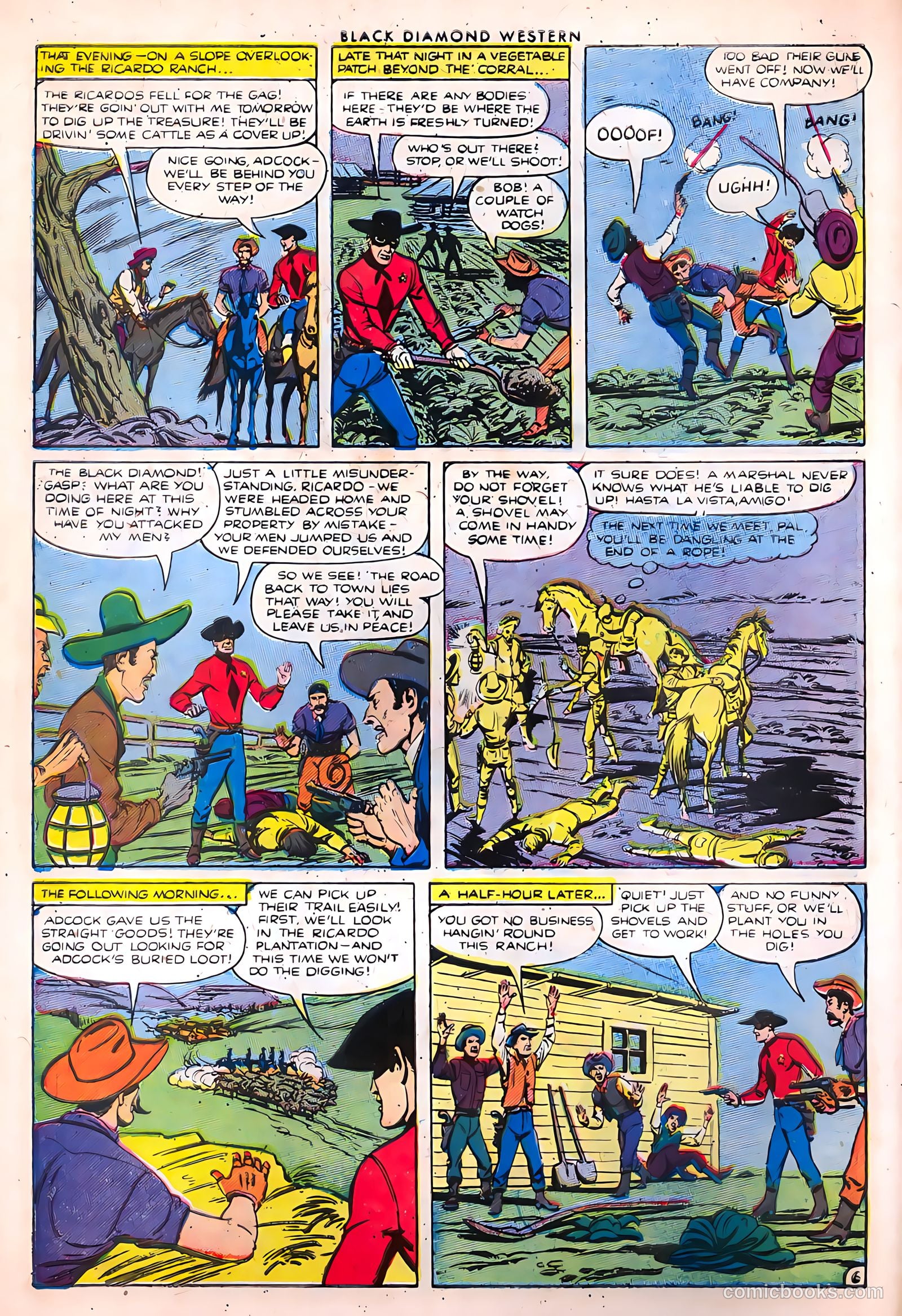 Black Diamond Western #42 (1953) — page 8 of 35