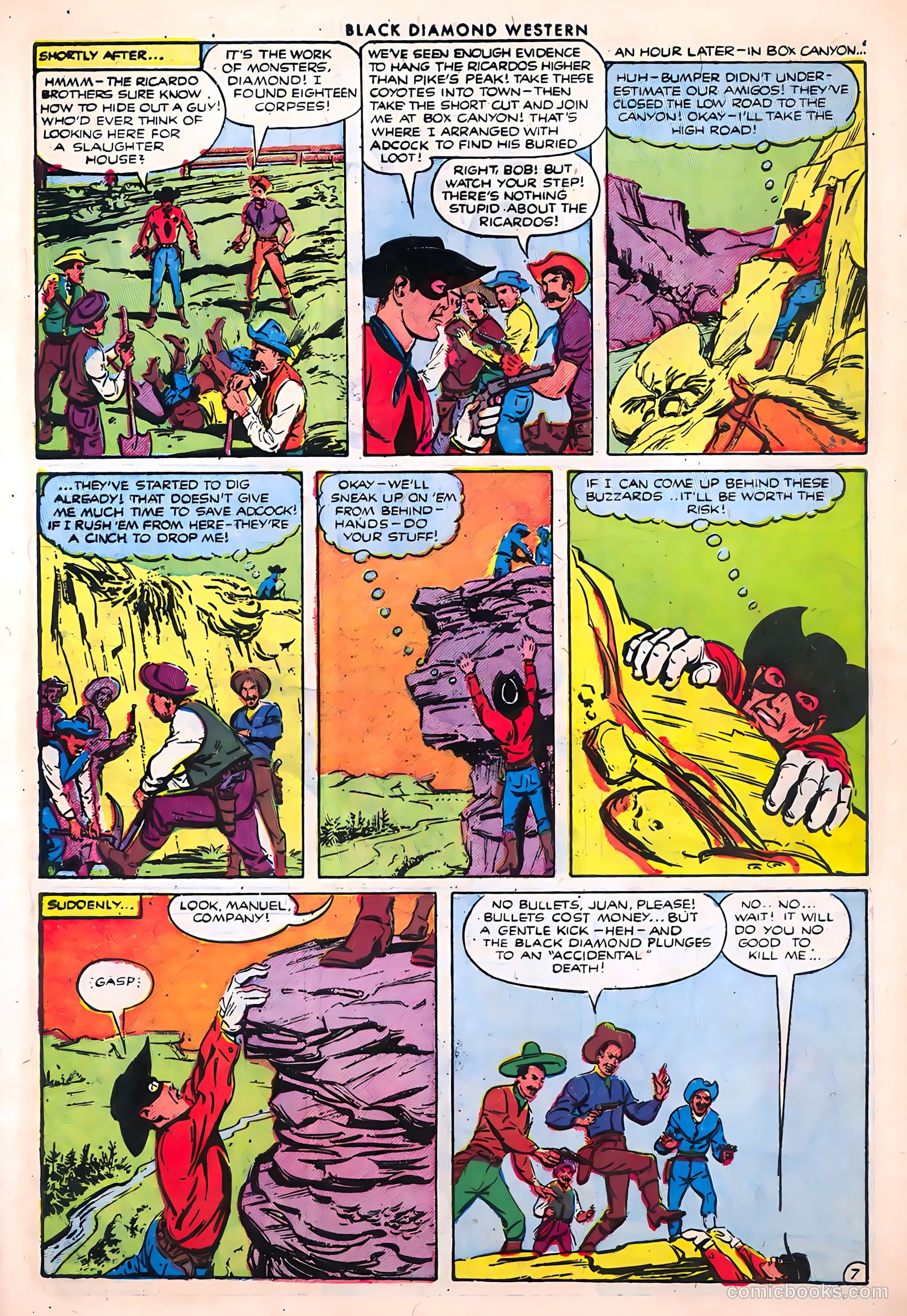 Black Diamond Western #42 (1953) — page 9 of 35