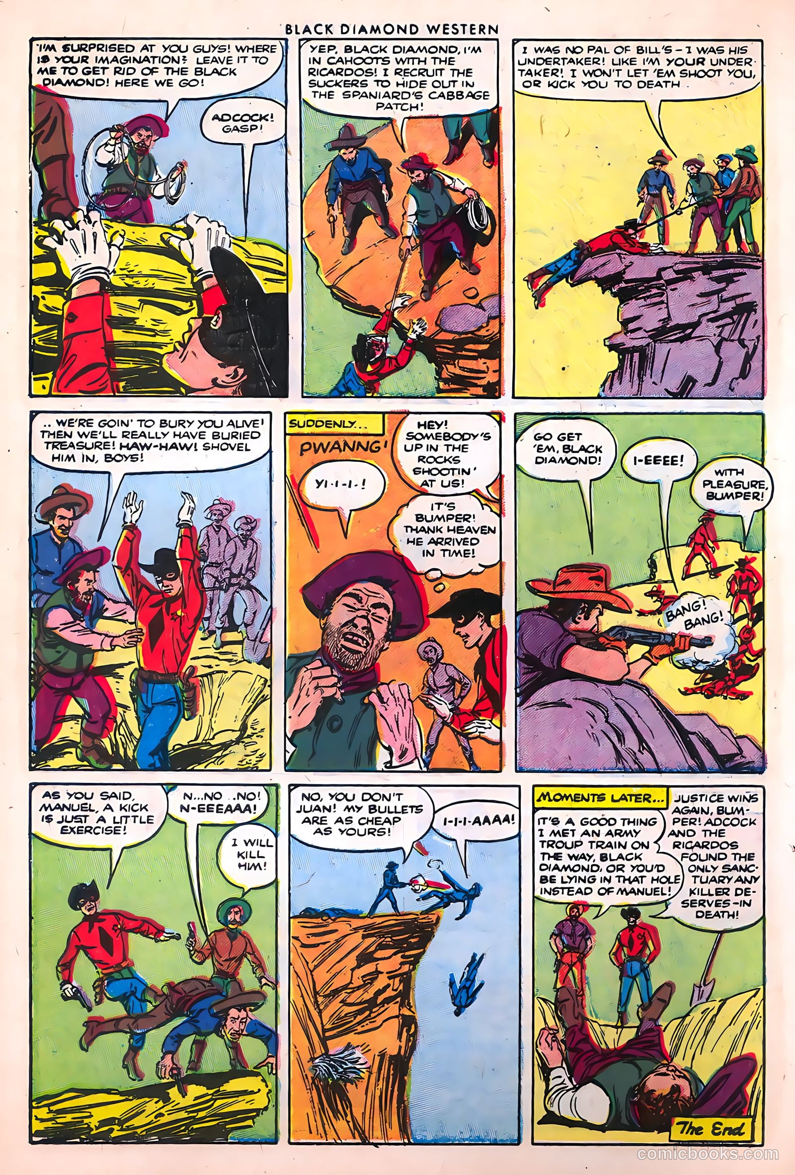 Black Diamond Western #42 (1953) — page 10 of 35