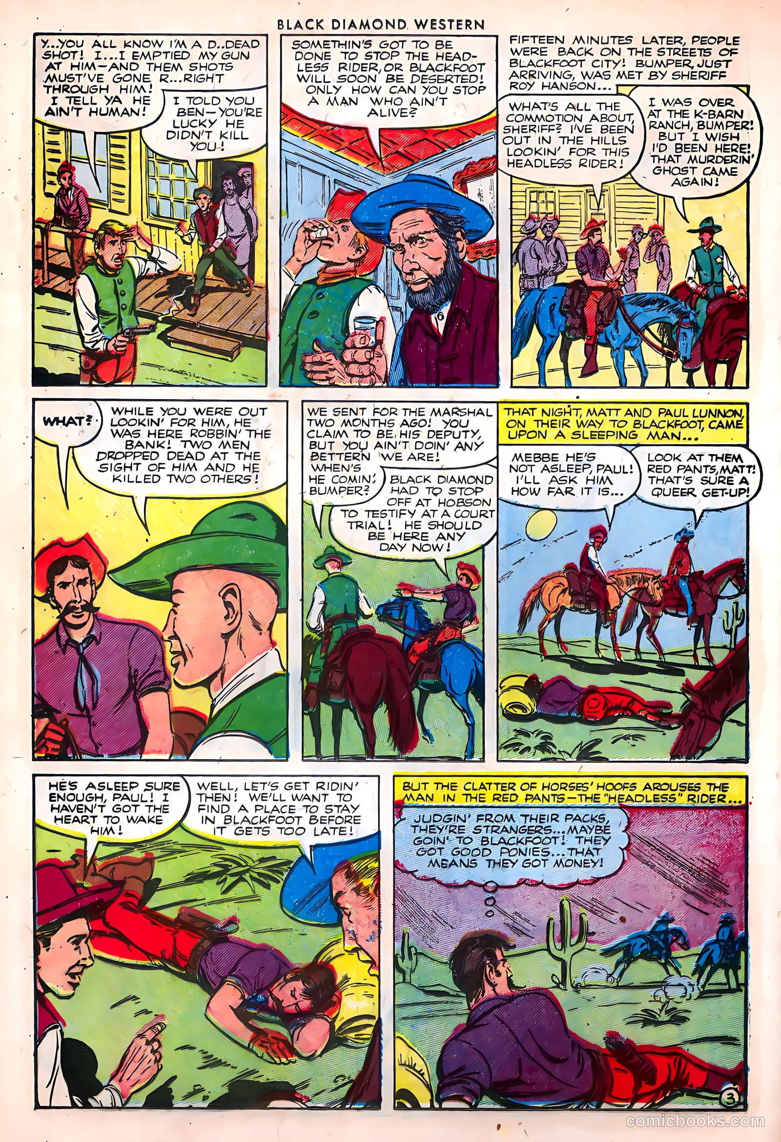 Black Diamond Western #42 (1953) — page 14 of 35