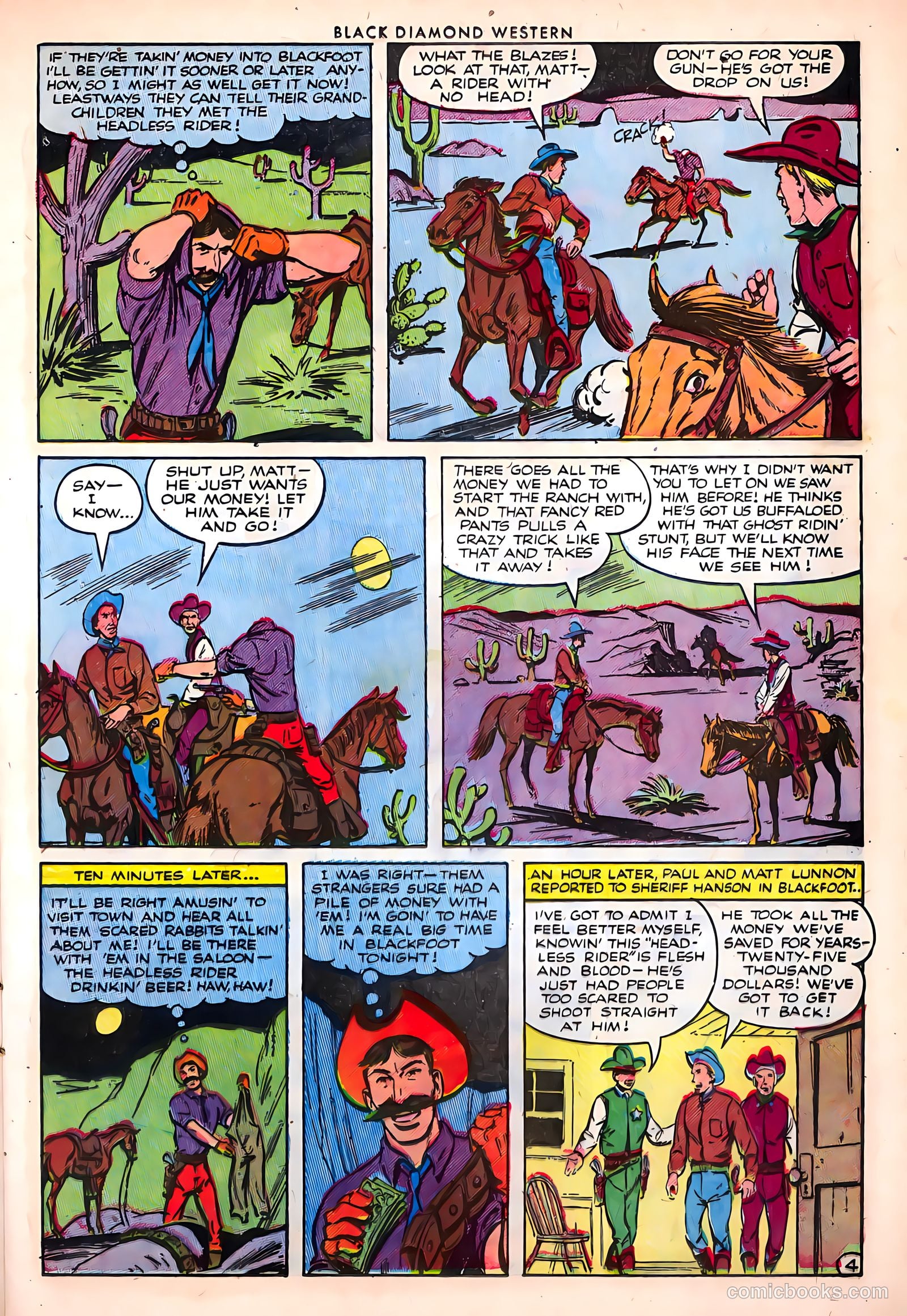 Black Diamond Western #42 (1953) — page 15 of 35