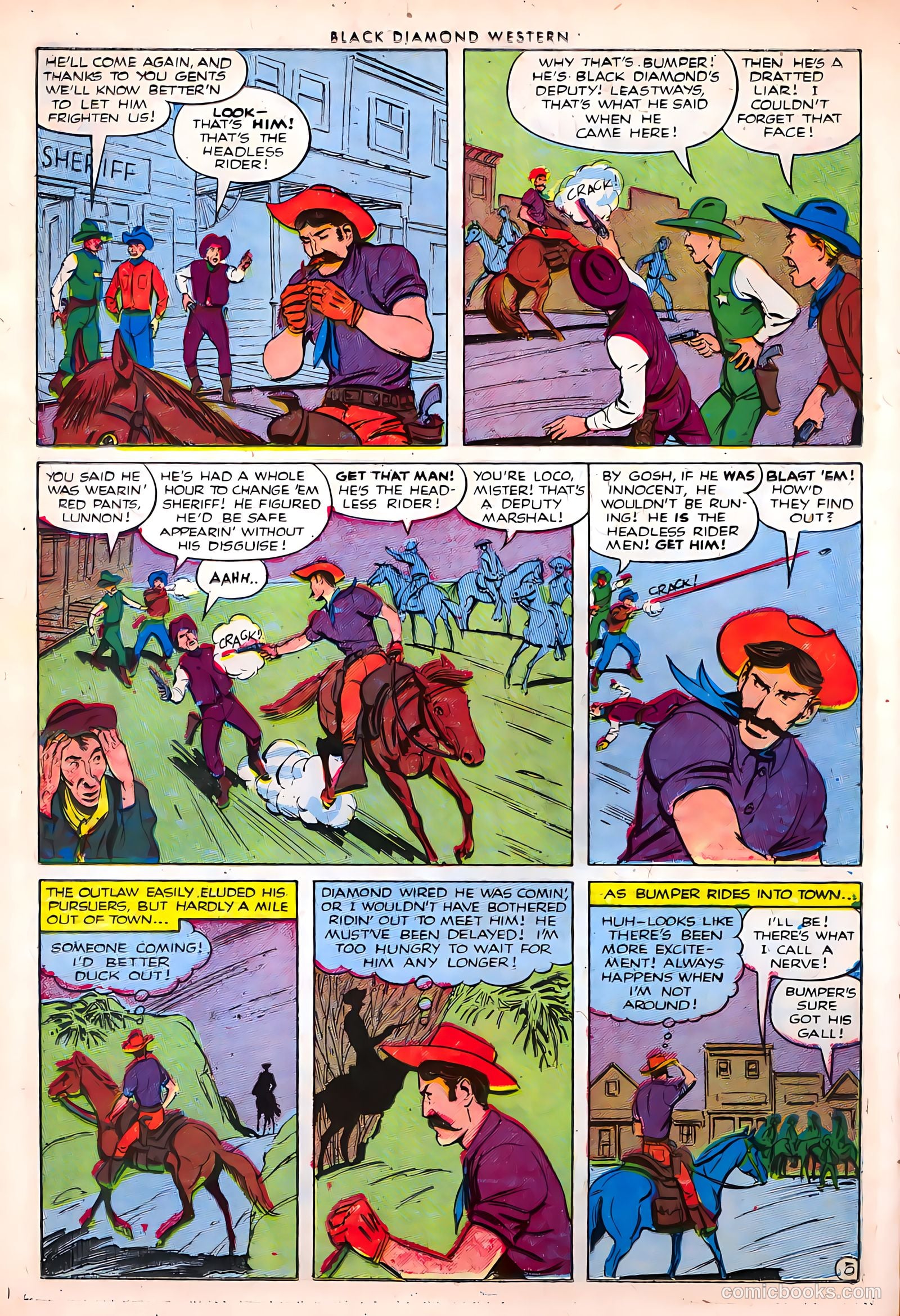 Black Diamond Western #42 (1953) — page 16 of 35
