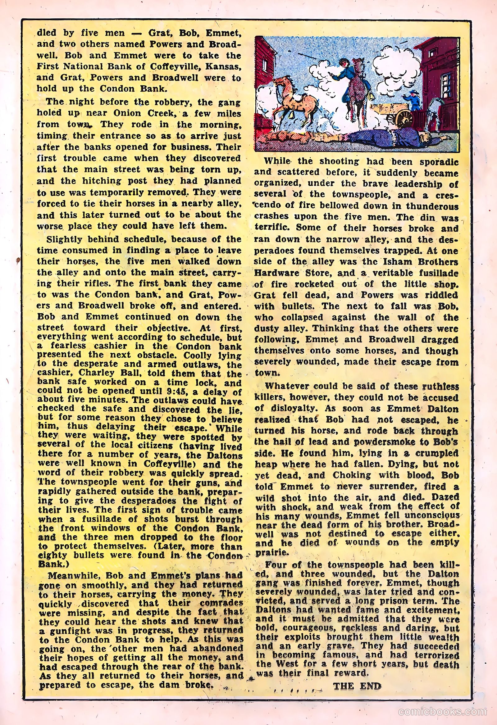 Black Diamond Western #42 (1953) — page 23 of 35