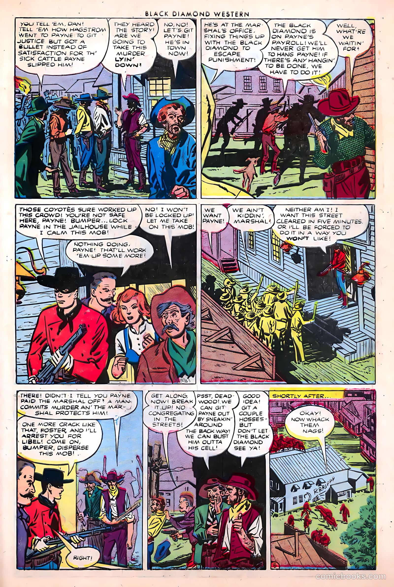 Black Diamond Western #42 (1953) — page 29 of 35