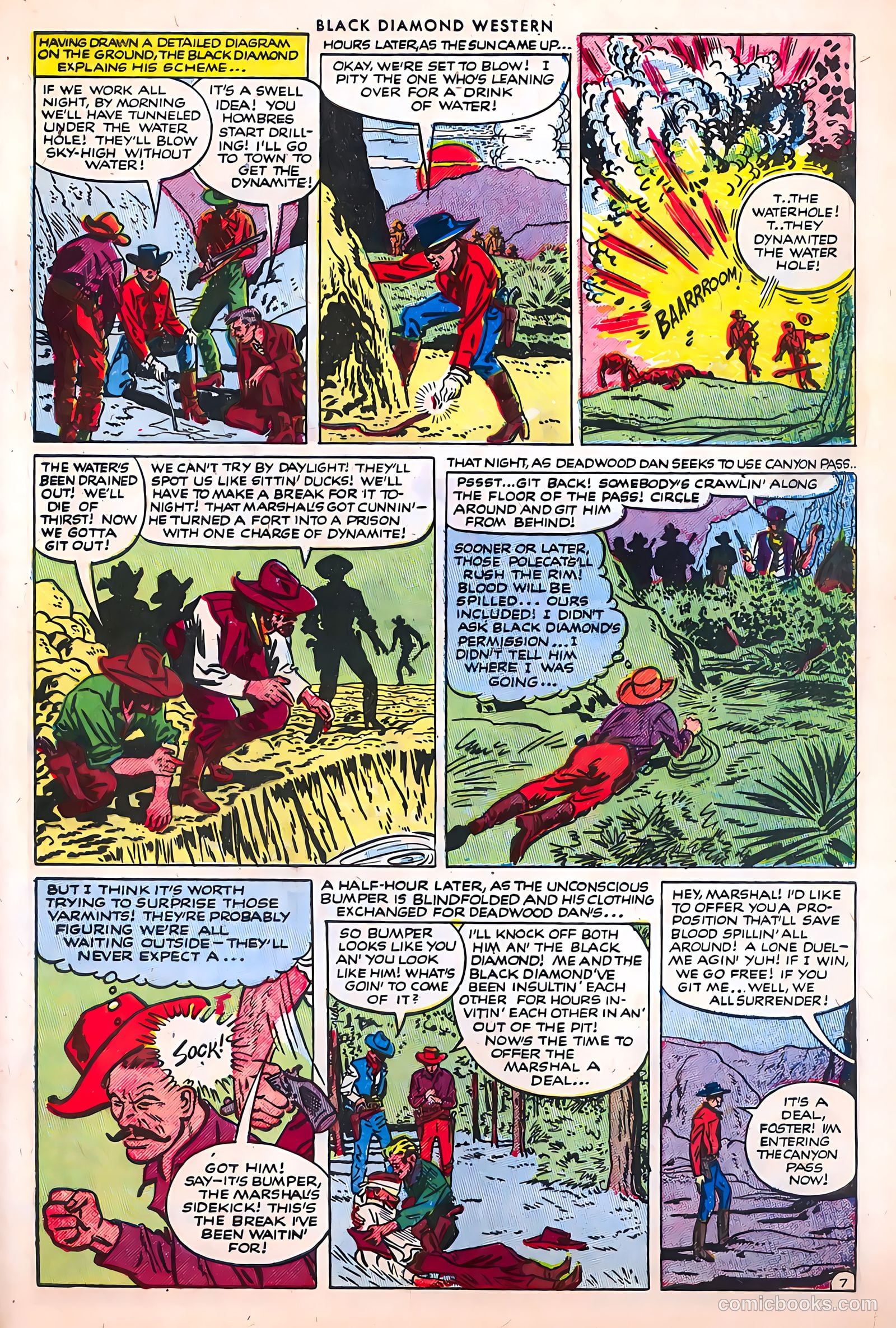 Black Diamond Western #42 (1953) — page 31 of 35