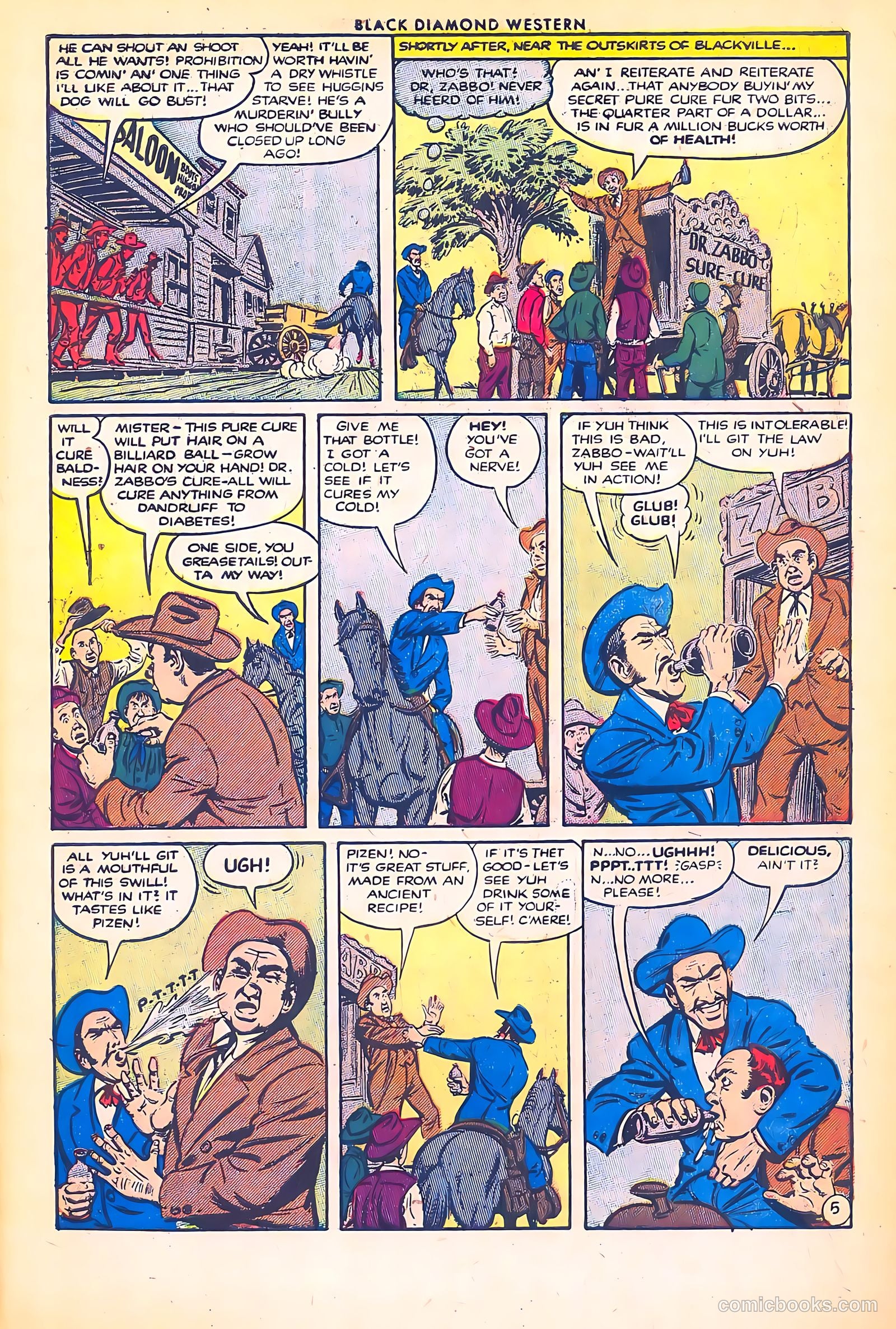 Black Diamond Western #43 (1953) — page 7 of 36