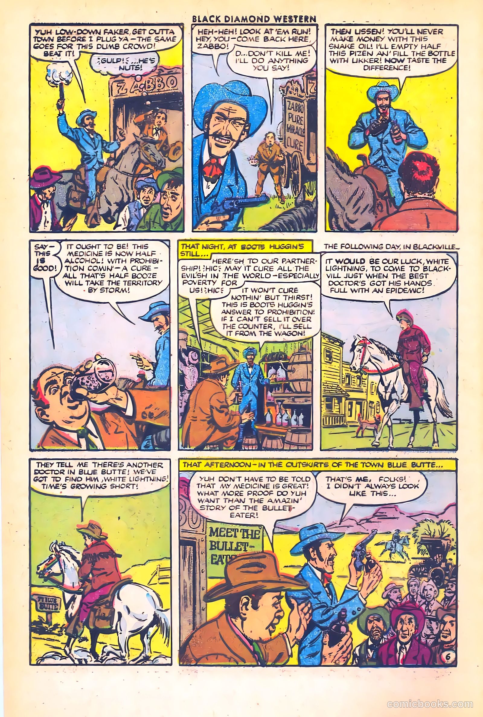Black Diamond Western #43 (1953) — page 8 of 36