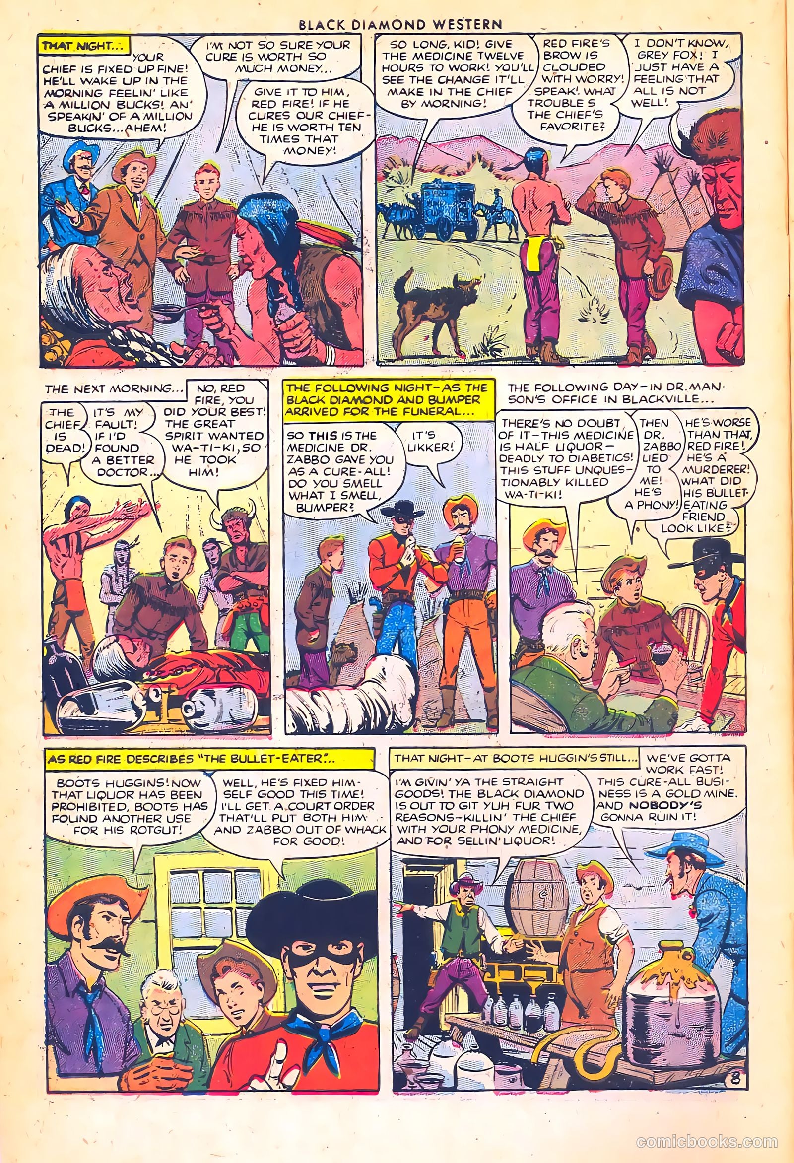 Black Diamond Western #43 (1953) — page 10 of 36