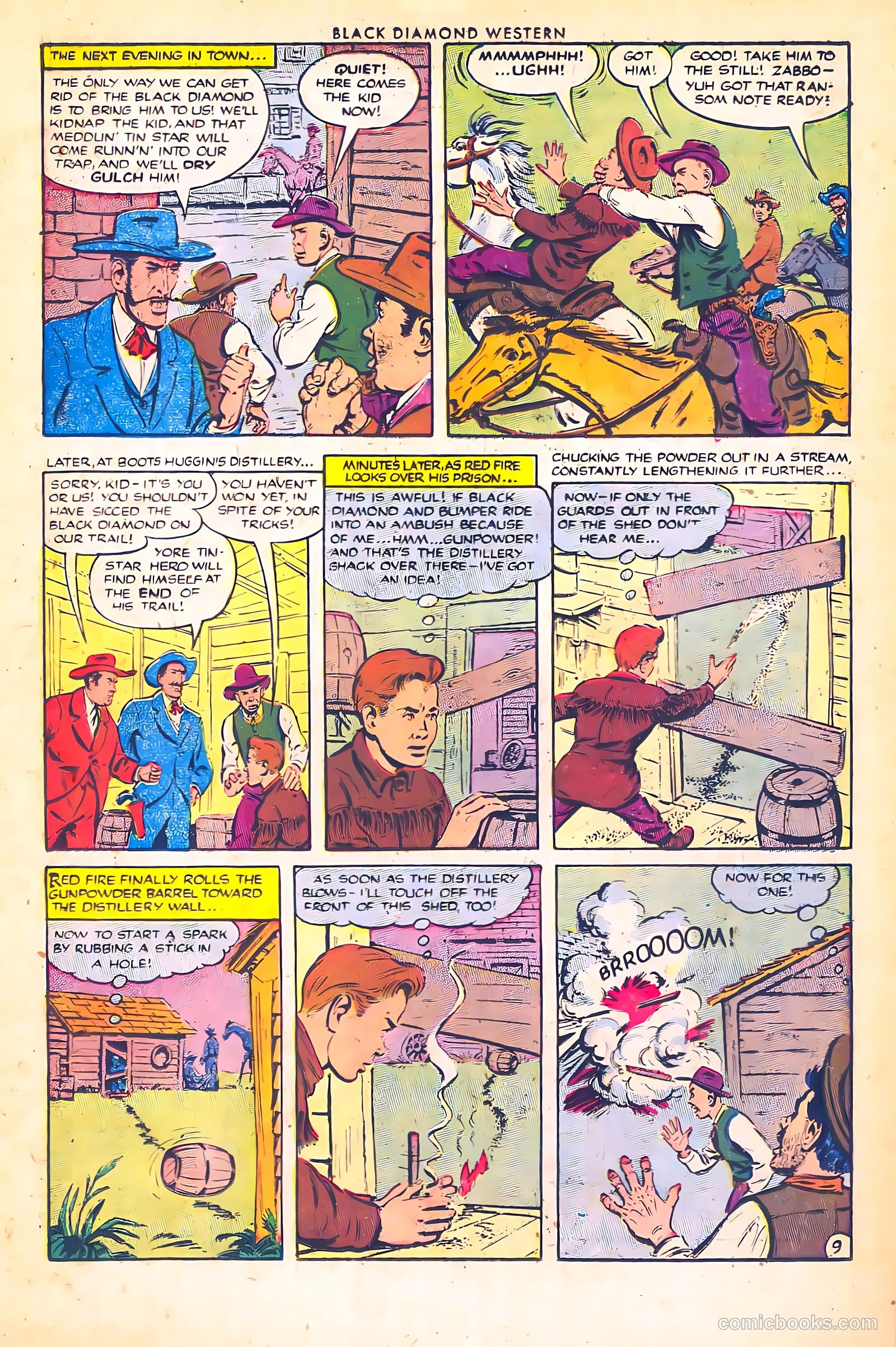 Black Diamond Western #43 (1953) — page 11 of 36