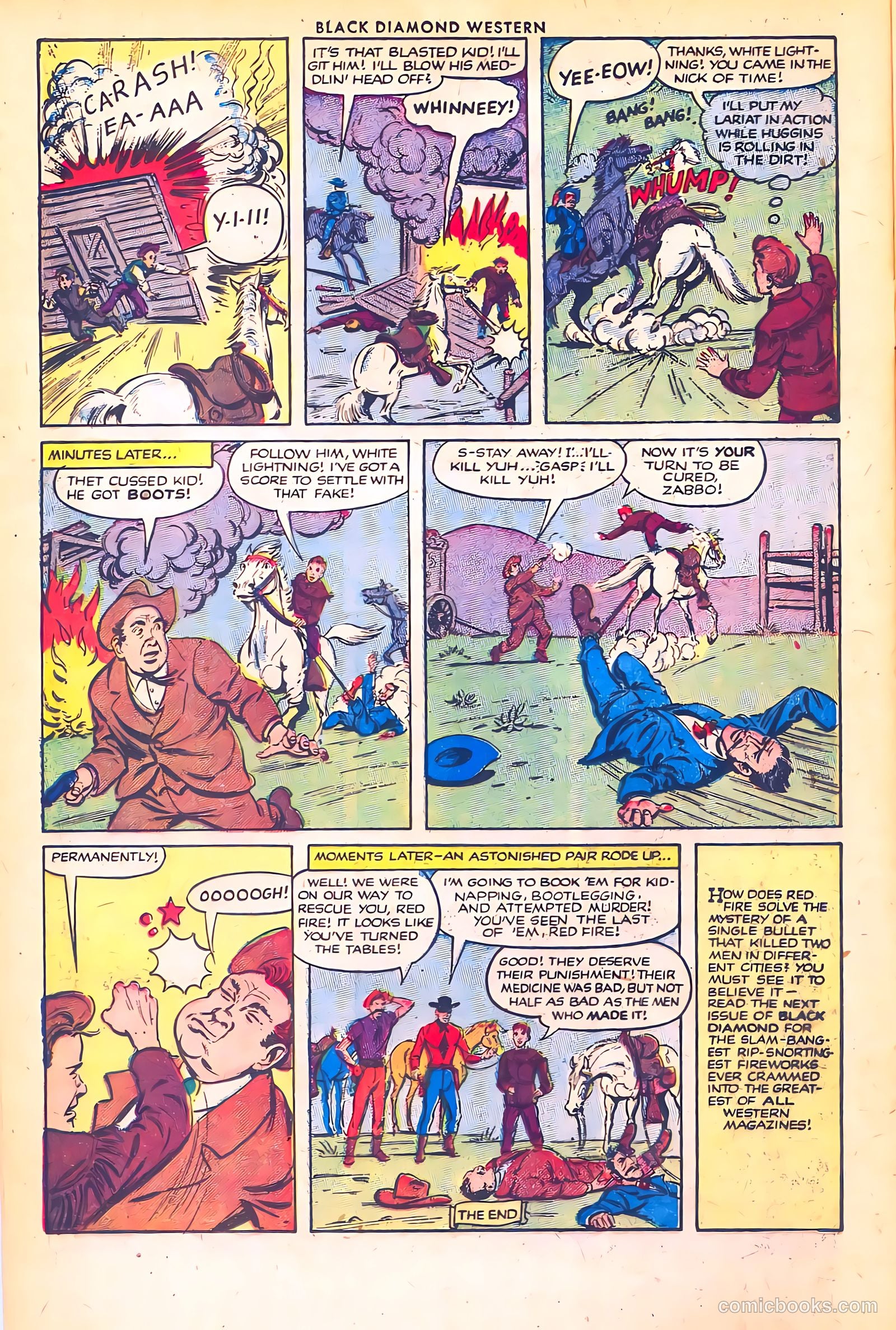 Black Diamond Western #43 (1953) — page 12 of 36