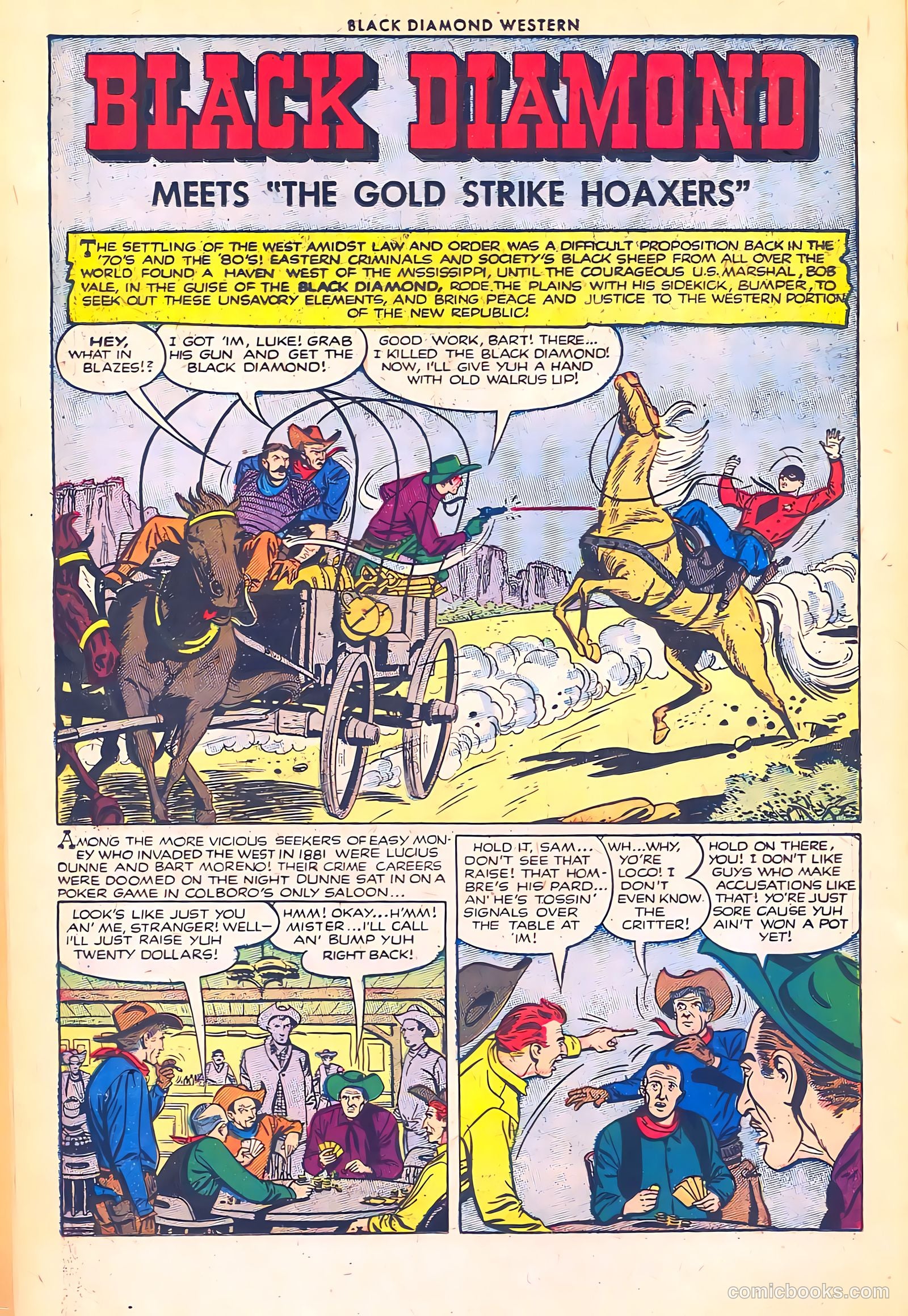 Black Diamond Western #43 (1953) — page 14 of 36