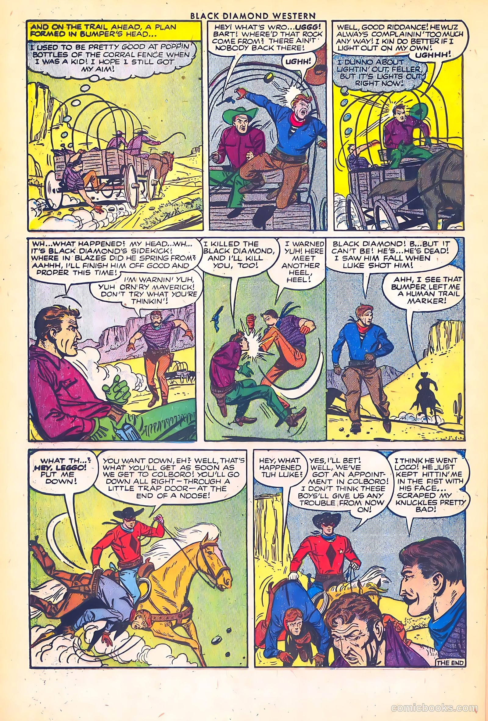 Black Diamond Western #43 (1953) — page 20 of 36