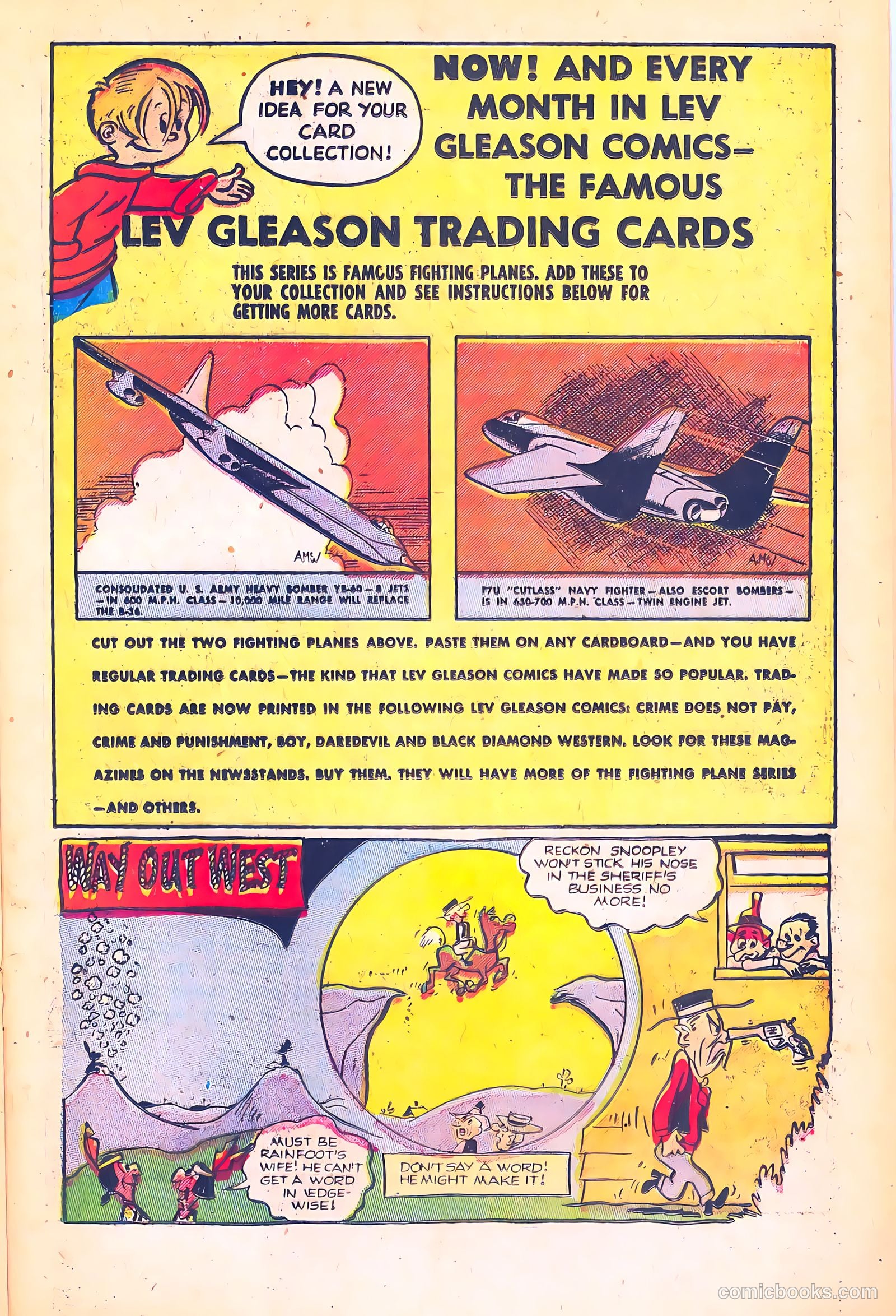 Black Diamond Western #43 (1953) — page 21 of 36