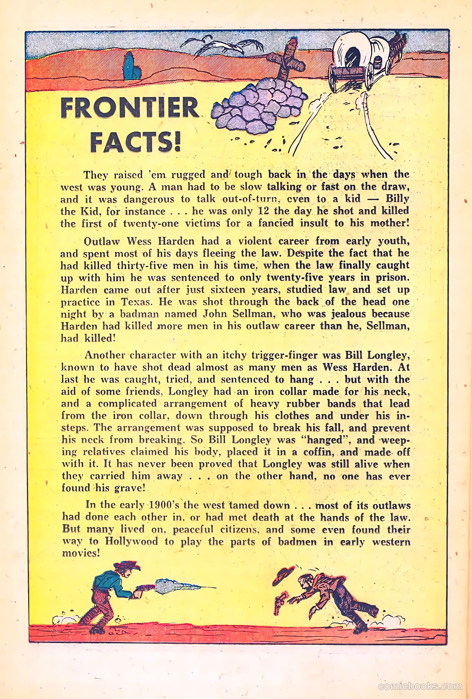 Black Diamond Western #43 (1953) — page 22 of 36
