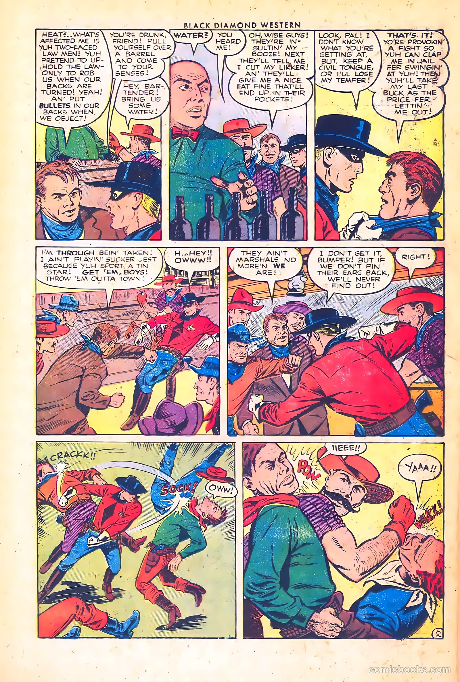 Black Diamond Western #43 (1953) — page 26 of 36
