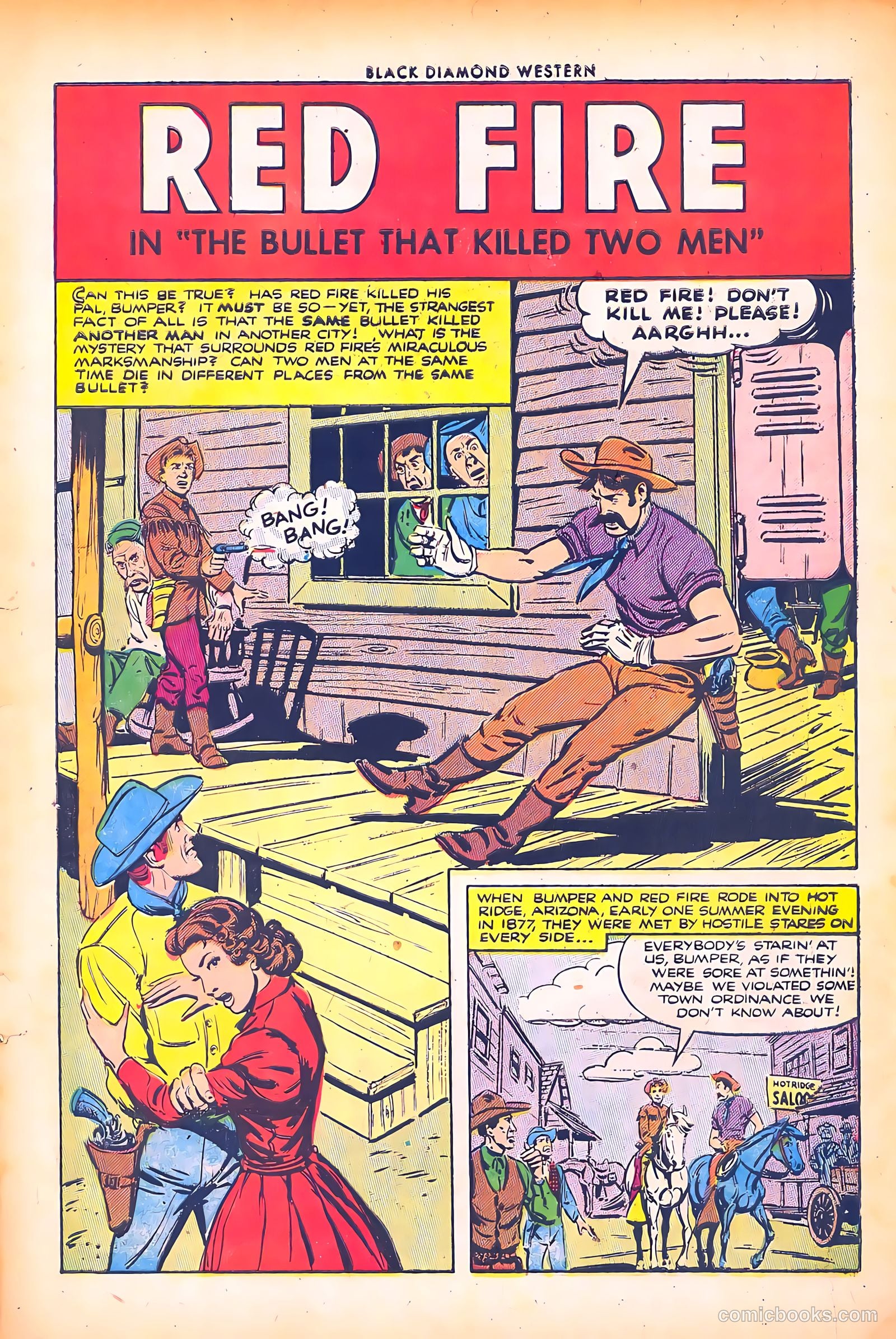 Black Diamond Western #44 (1953) — page 3 of 36