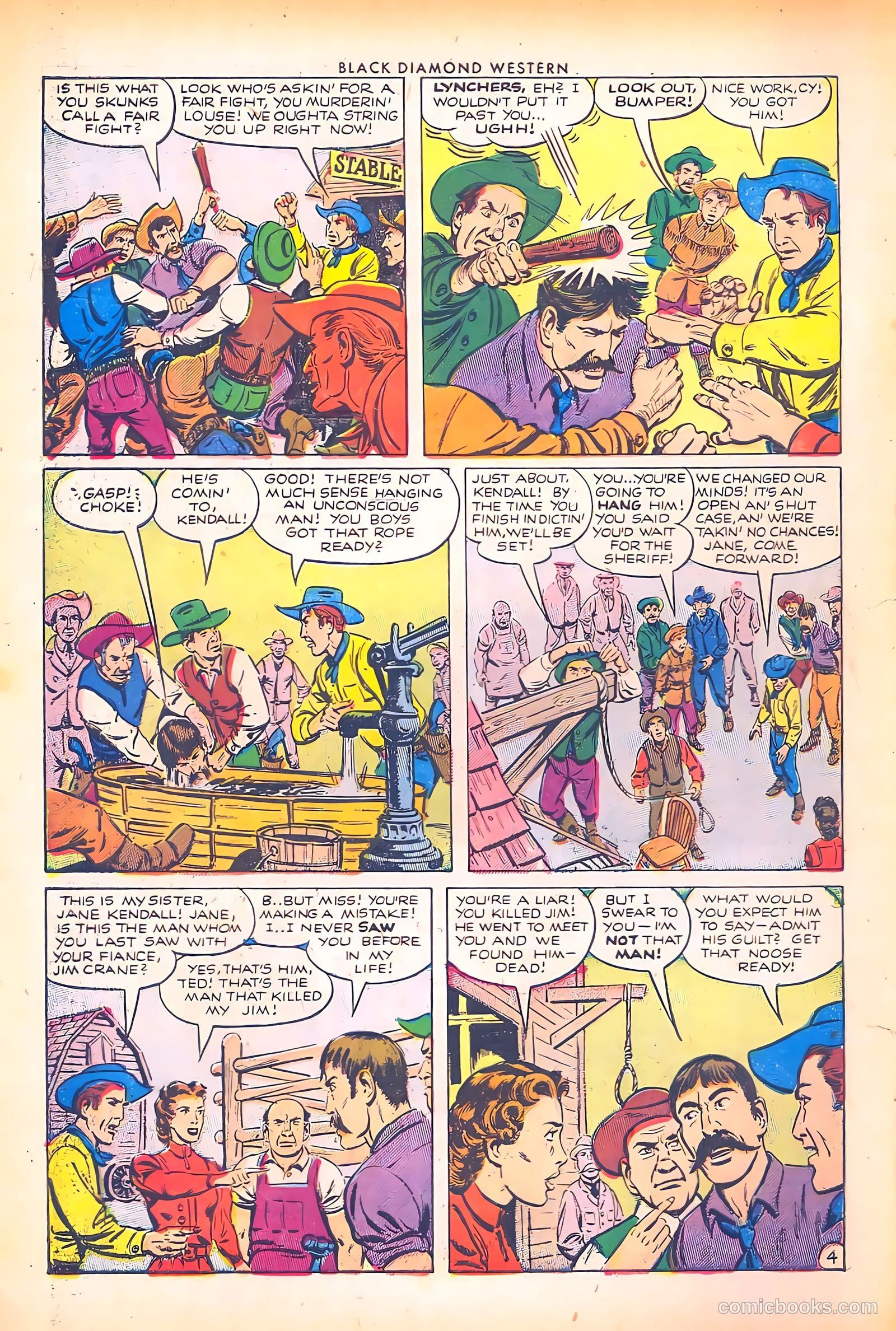 Black Diamond Western #44 (1953) — page 6 of 36