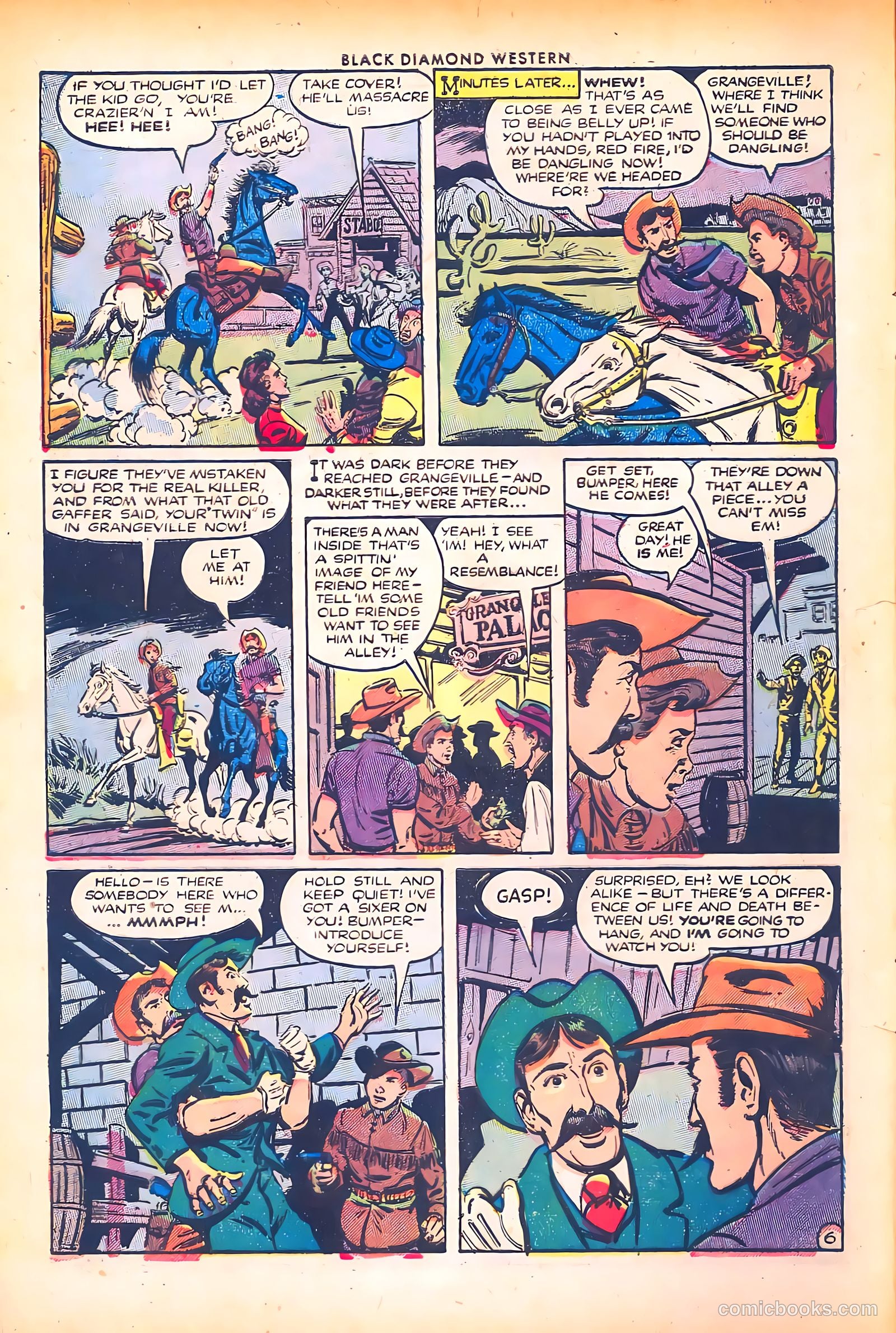 Black Diamond Western #44 (1953) — page 8 of 36