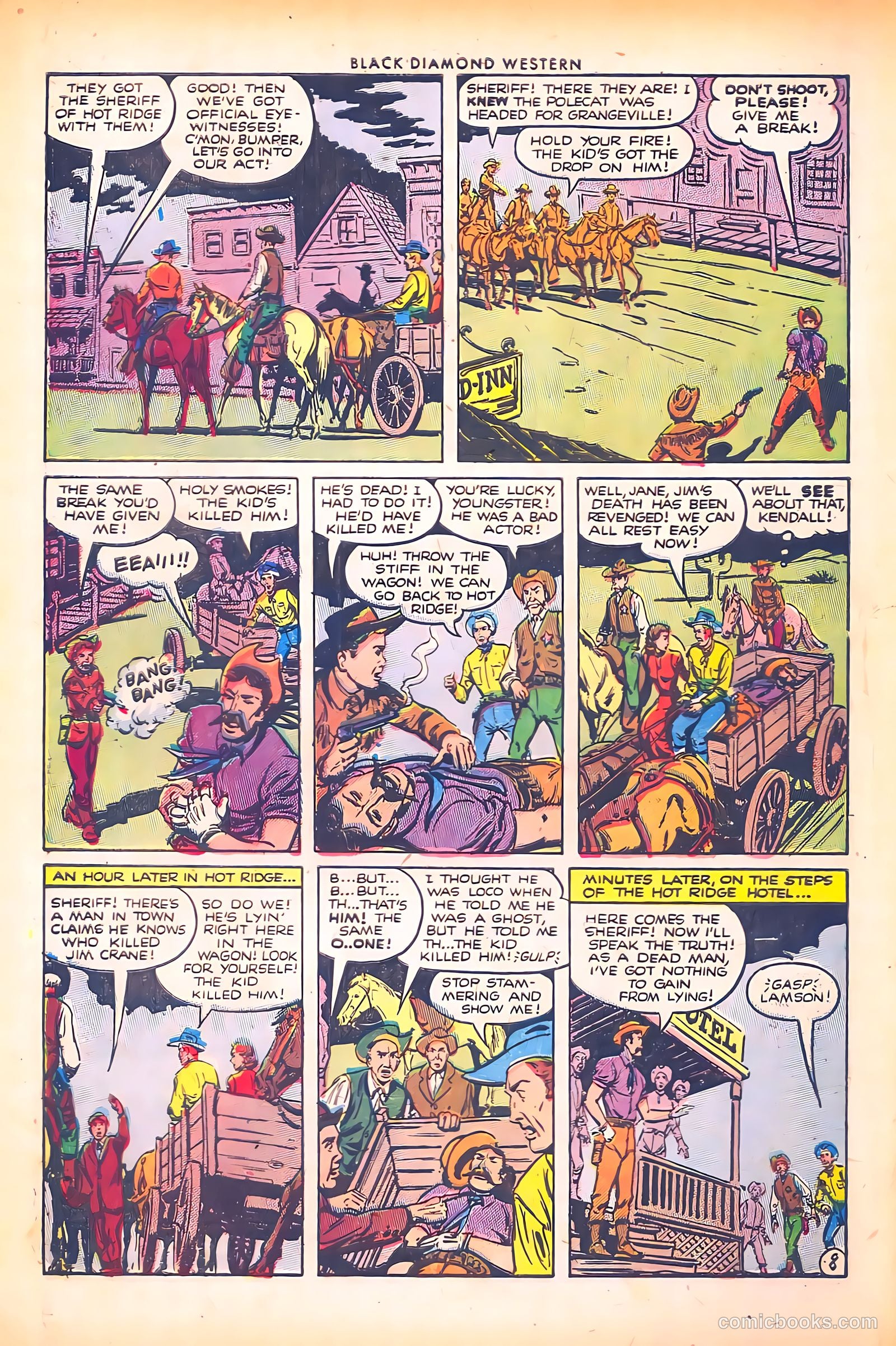 Black Diamond Western #44 (1953) — page 10 of 36